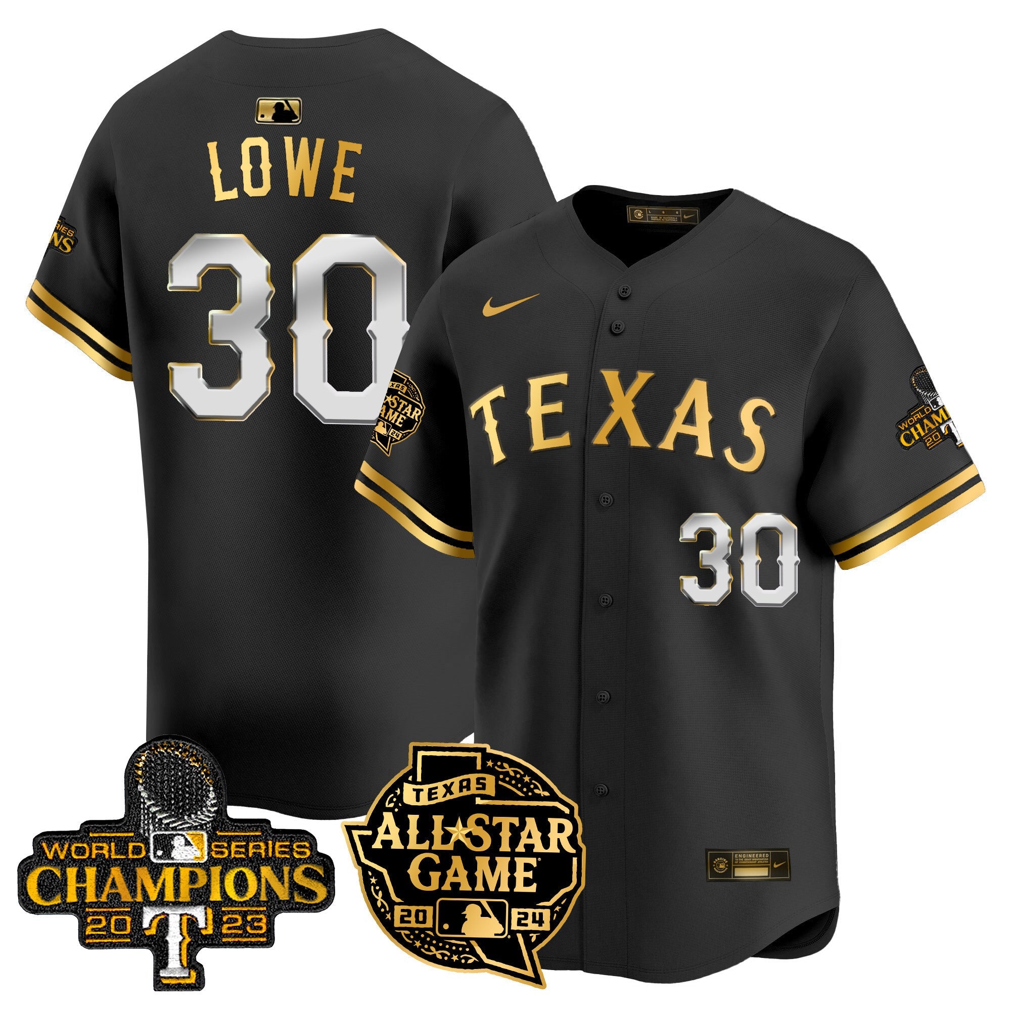 Men’s Texas 2024 All Star Game Patch Vapor Premier Limited Jersey