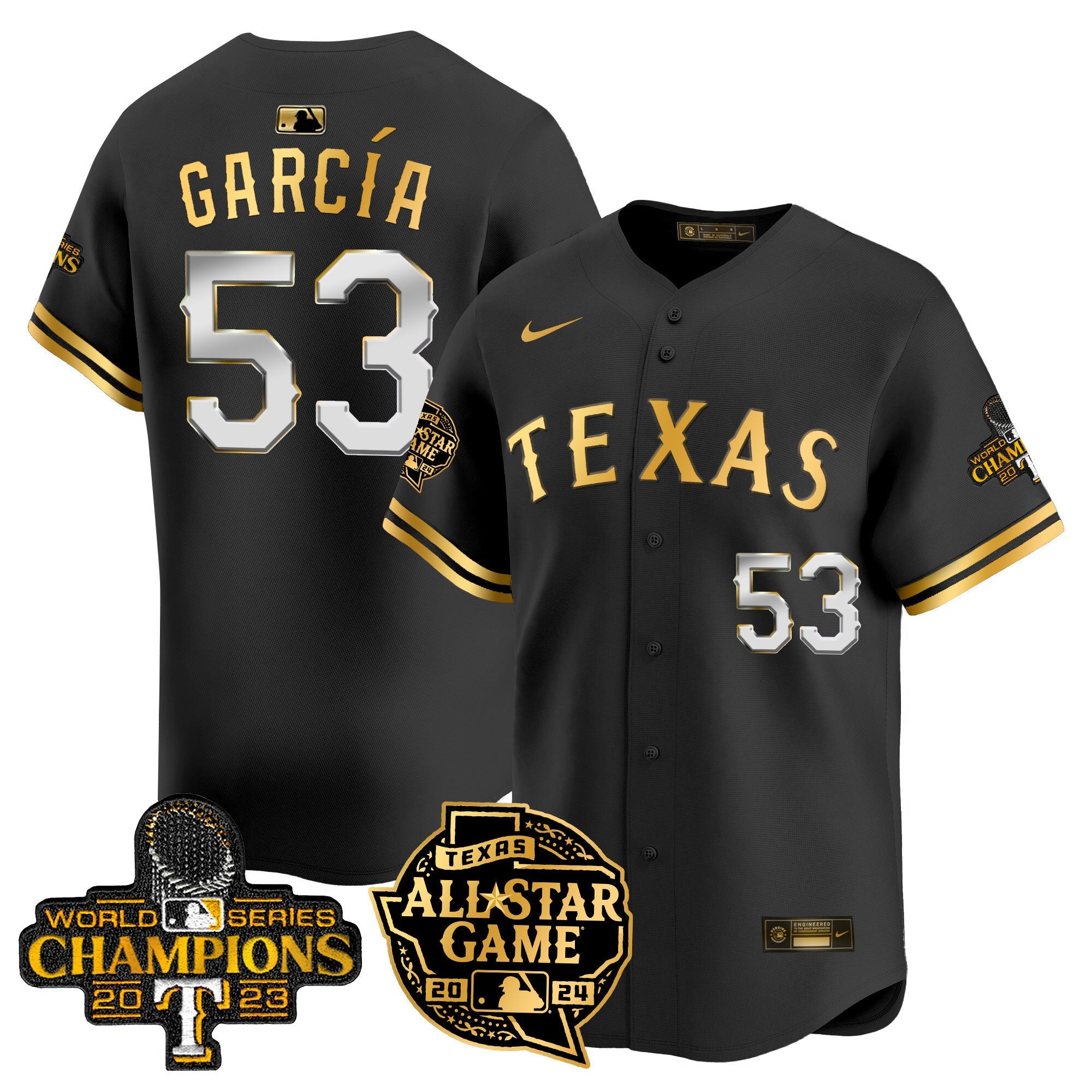 Men’s Texas 2024 All Star Game Patch Vapor Premier Limited Jersey