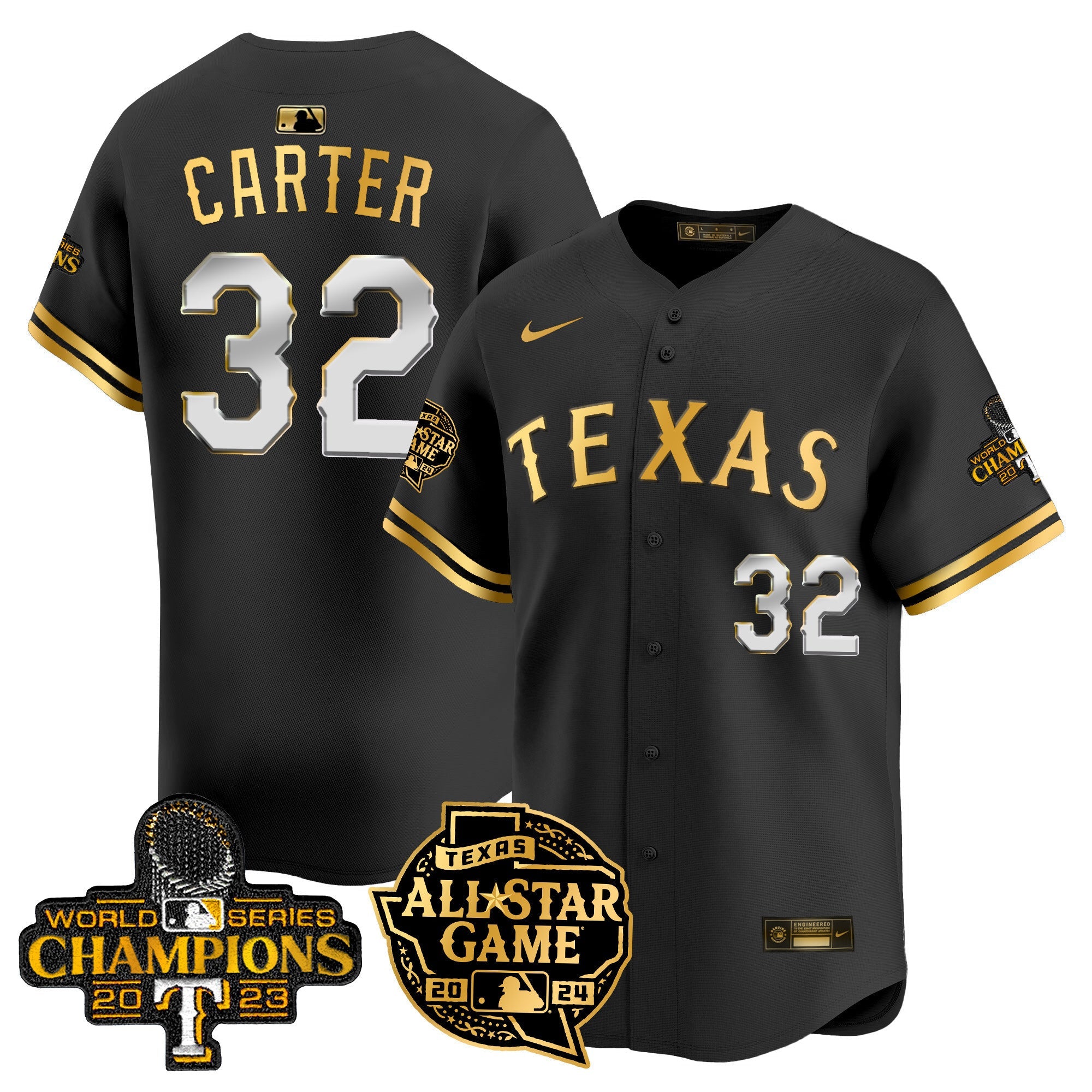 Men’s Texas 2024 All Star Game Patch Vapor Premier Limited Jersey