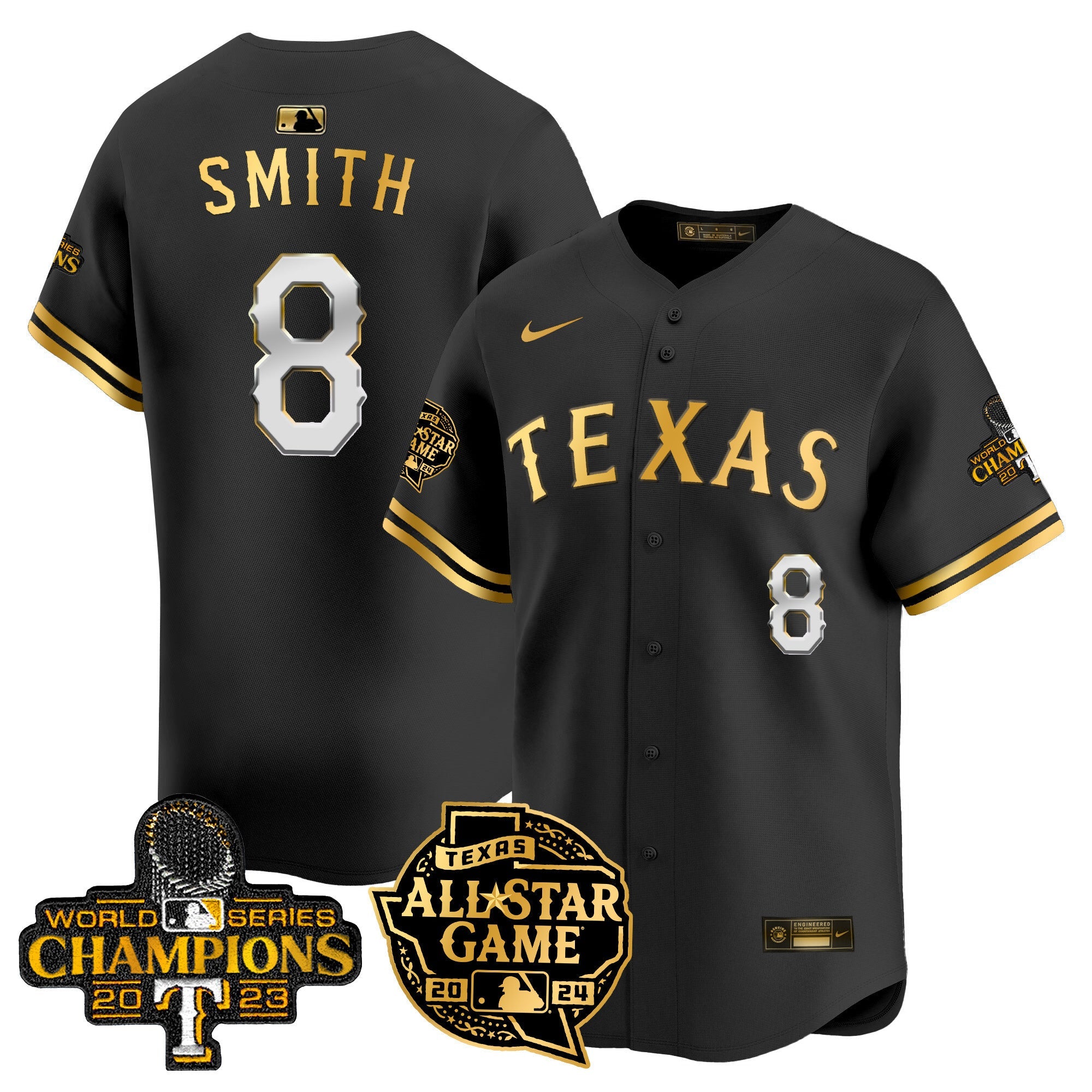 Men’s Texas 2024 All Star Game Patch Vapor Premier Limited Jersey