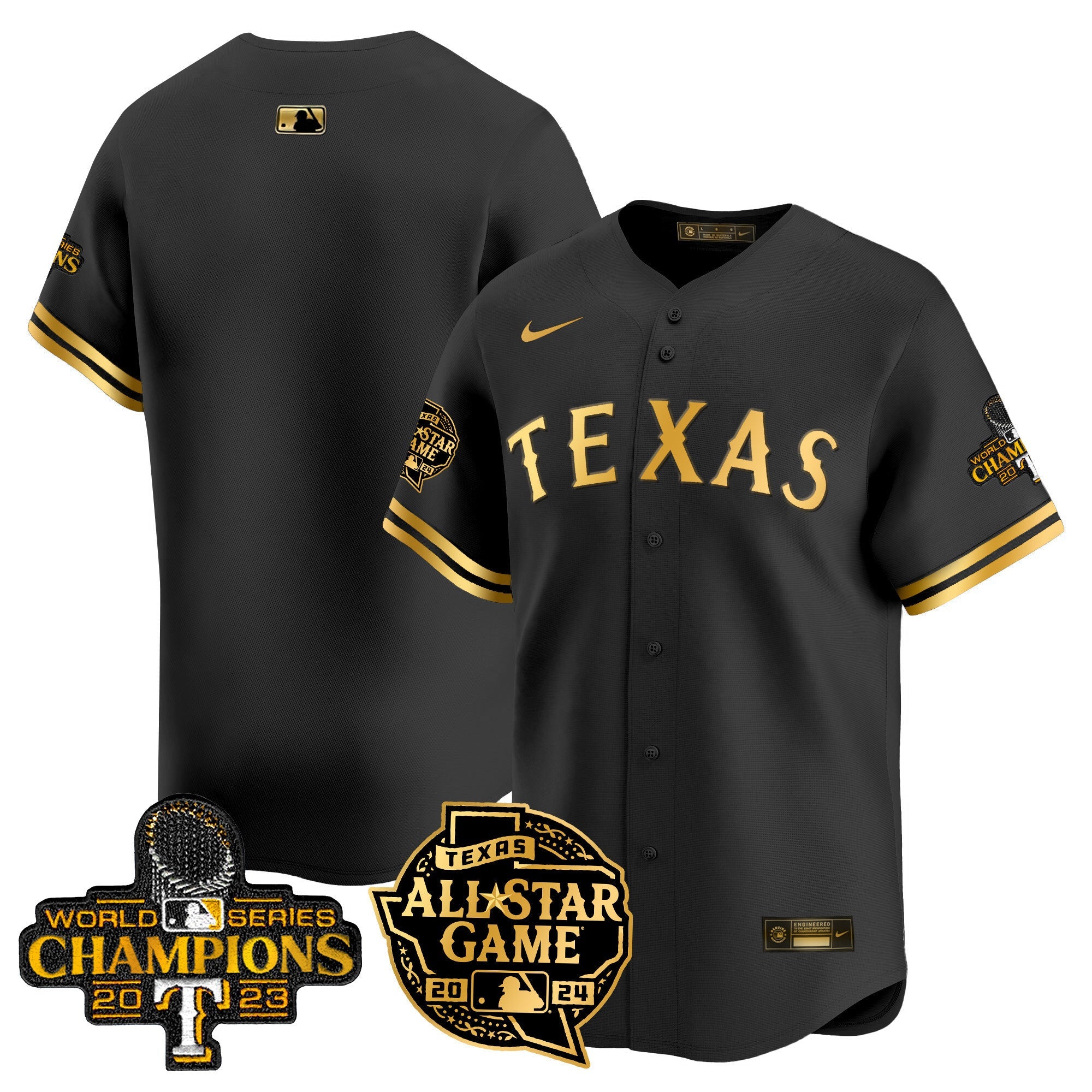 Men’s Texas 2024 All Star Game Patch Vapor Premier Limited Jersey