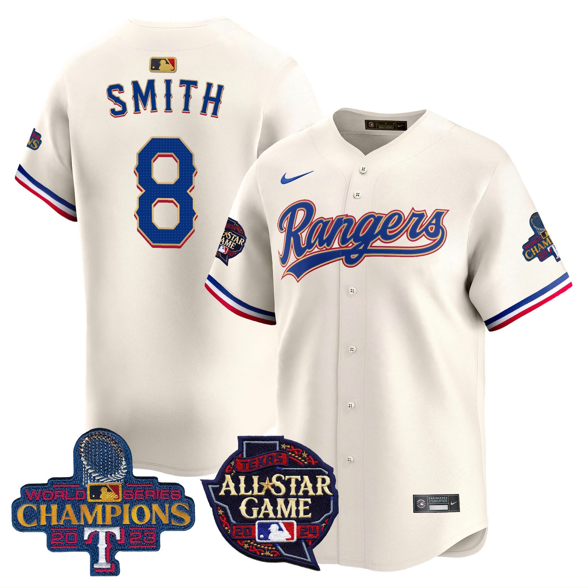 Men’s Texas 2024 All Star Game Patch Vapor Premier Limited Jersey
