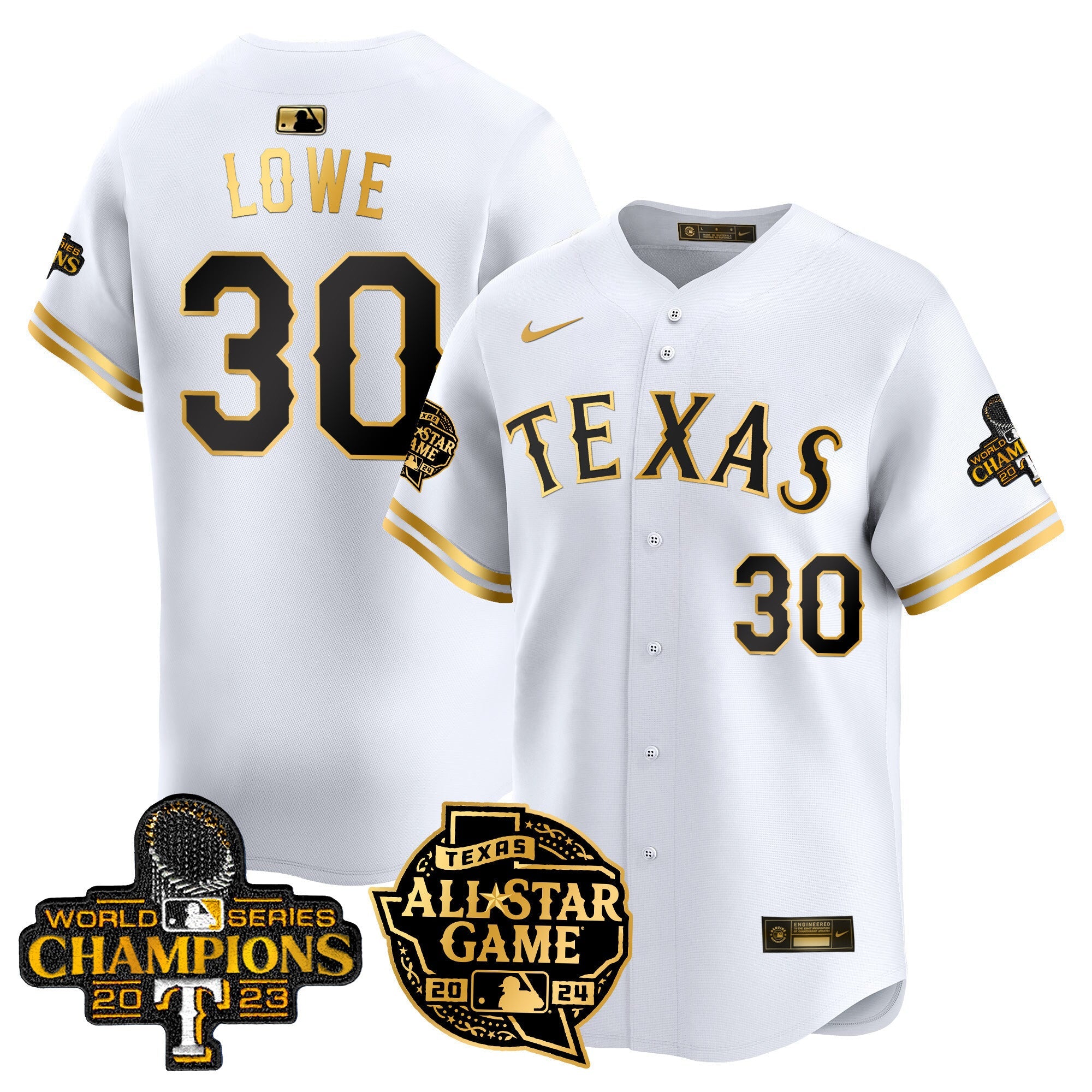 Men’s Texas 2024 All Star Game Patch Vapor Premier Limited Jersey