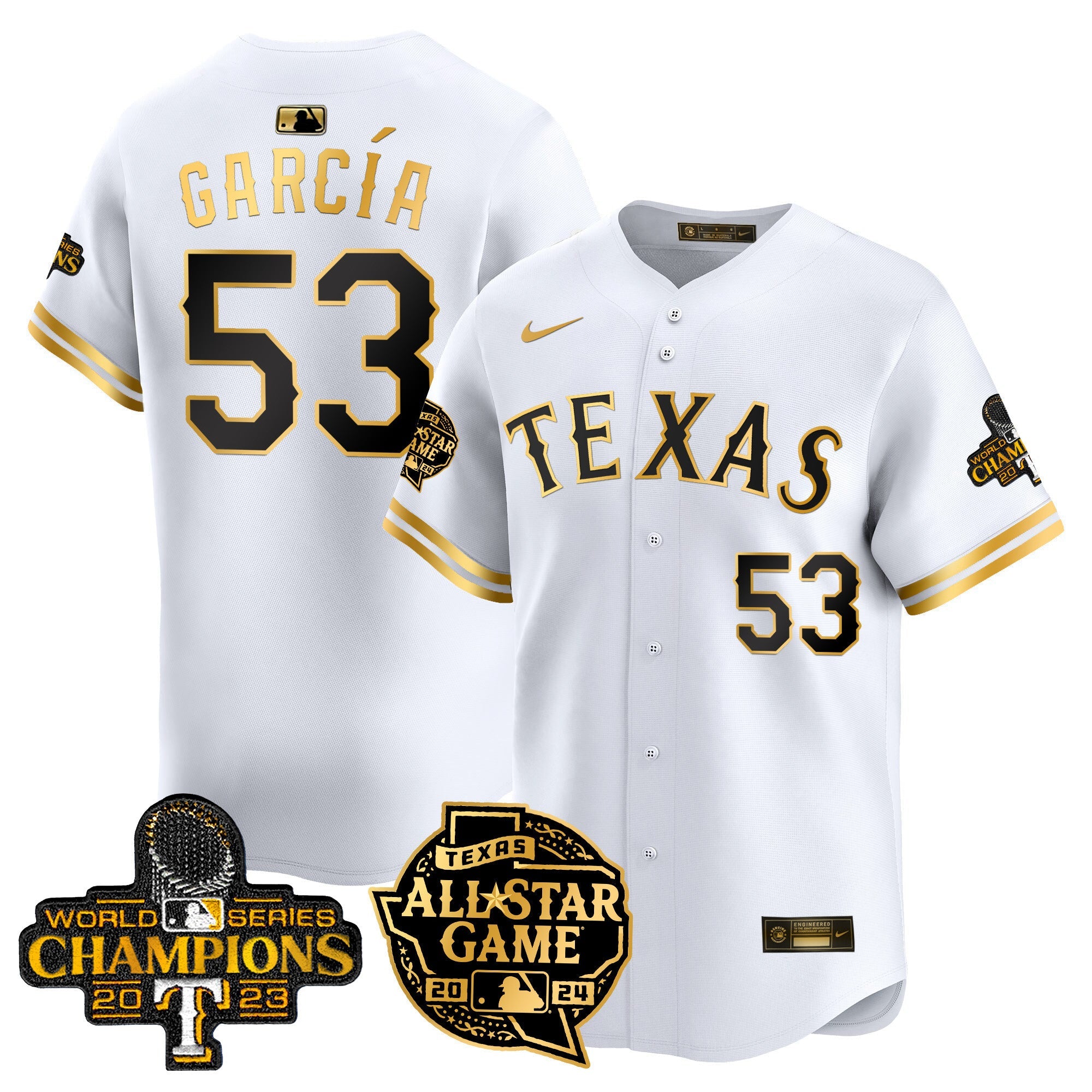 Men’s Texas 2024 All Star Game Patch Vapor Premier Limited Jersey