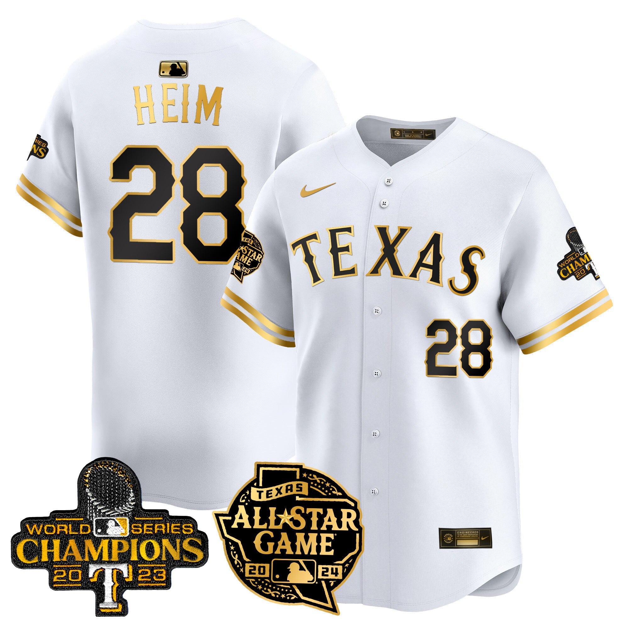 Men’s Texas 2024 All Star Game Patch Vapor Premier Limited Jersey
