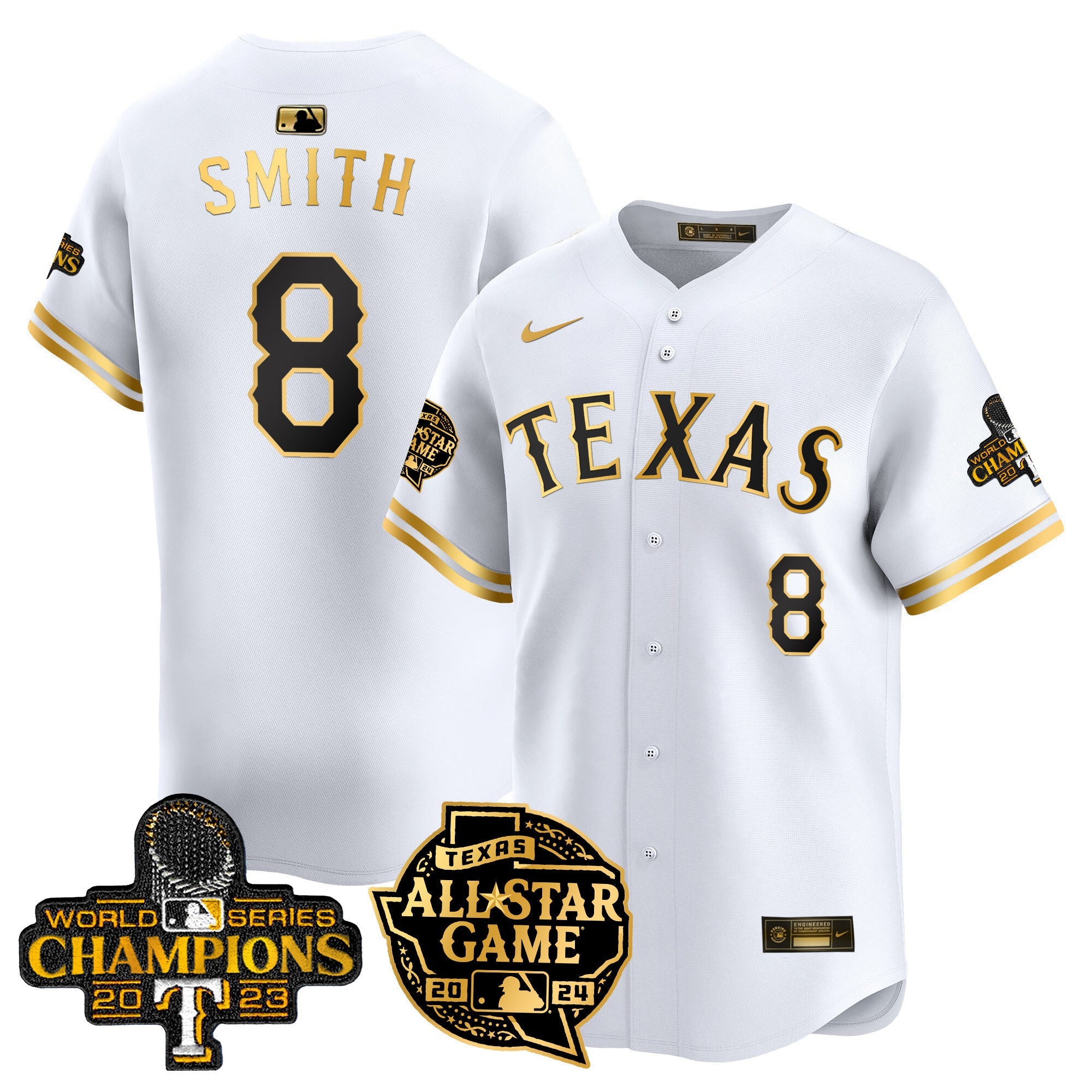 Men’s Texas 2024 All Star Game Patch Vapor Premier Limited Jersey