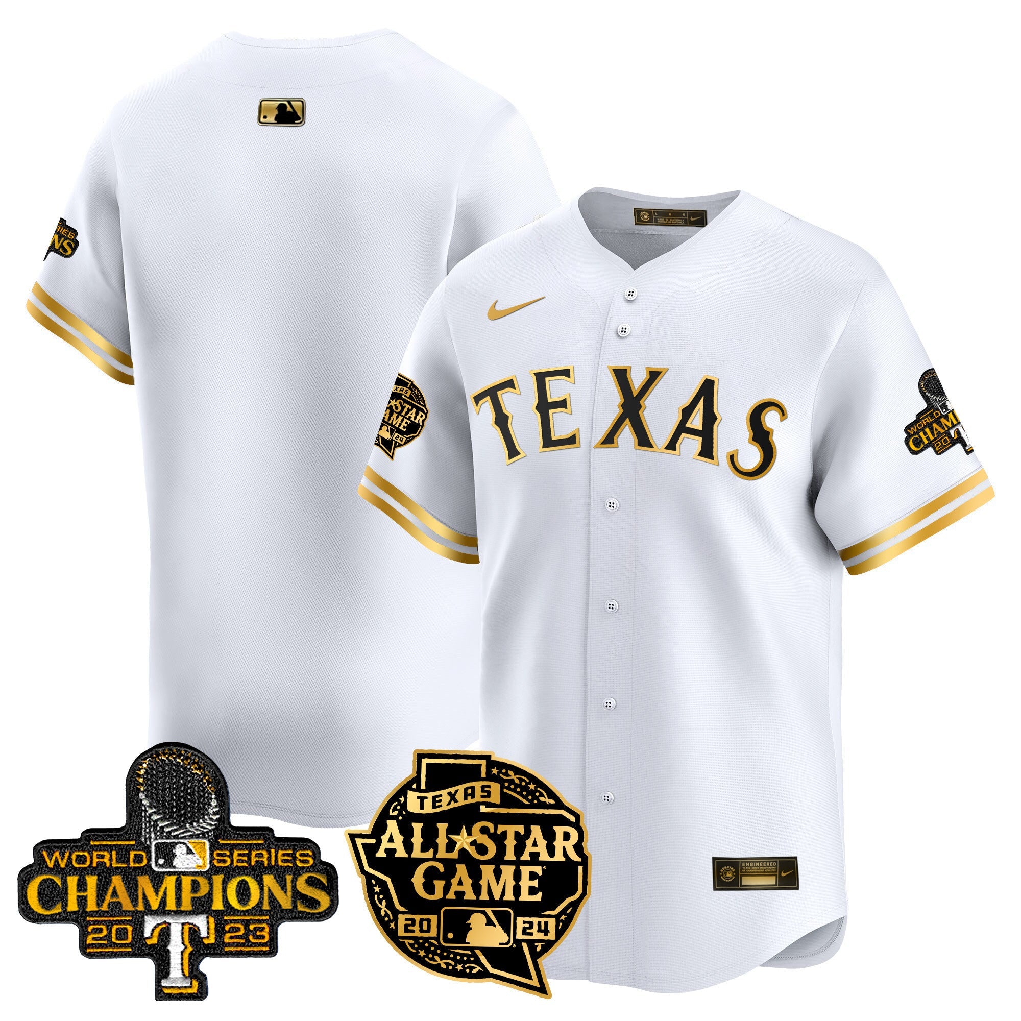 Men’s Texas 2024 All Star Game Patch Vapor Premier Limited Jersey