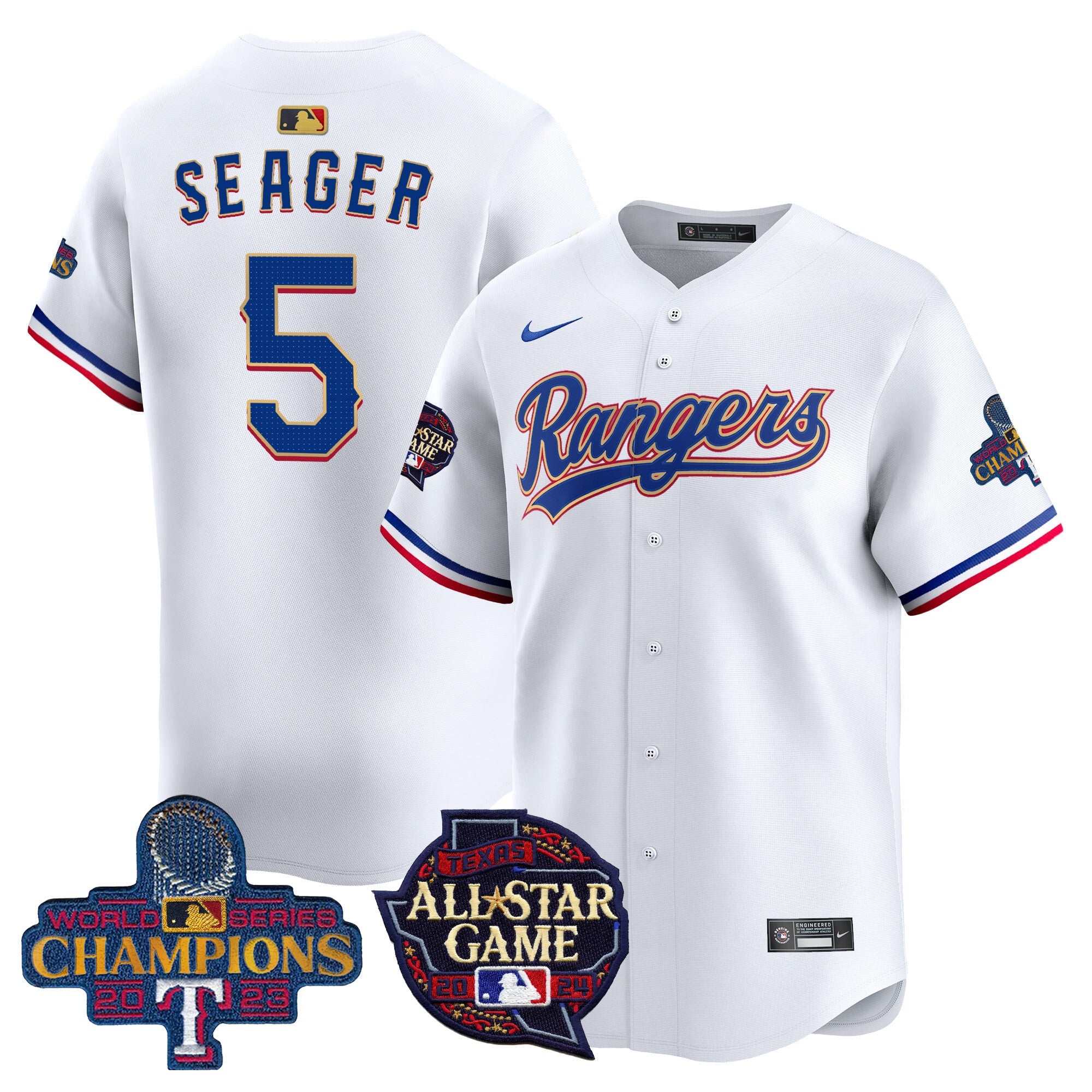 Men’s Texas 2024 All Star Game Patch Vapor Premier Limited Jersey