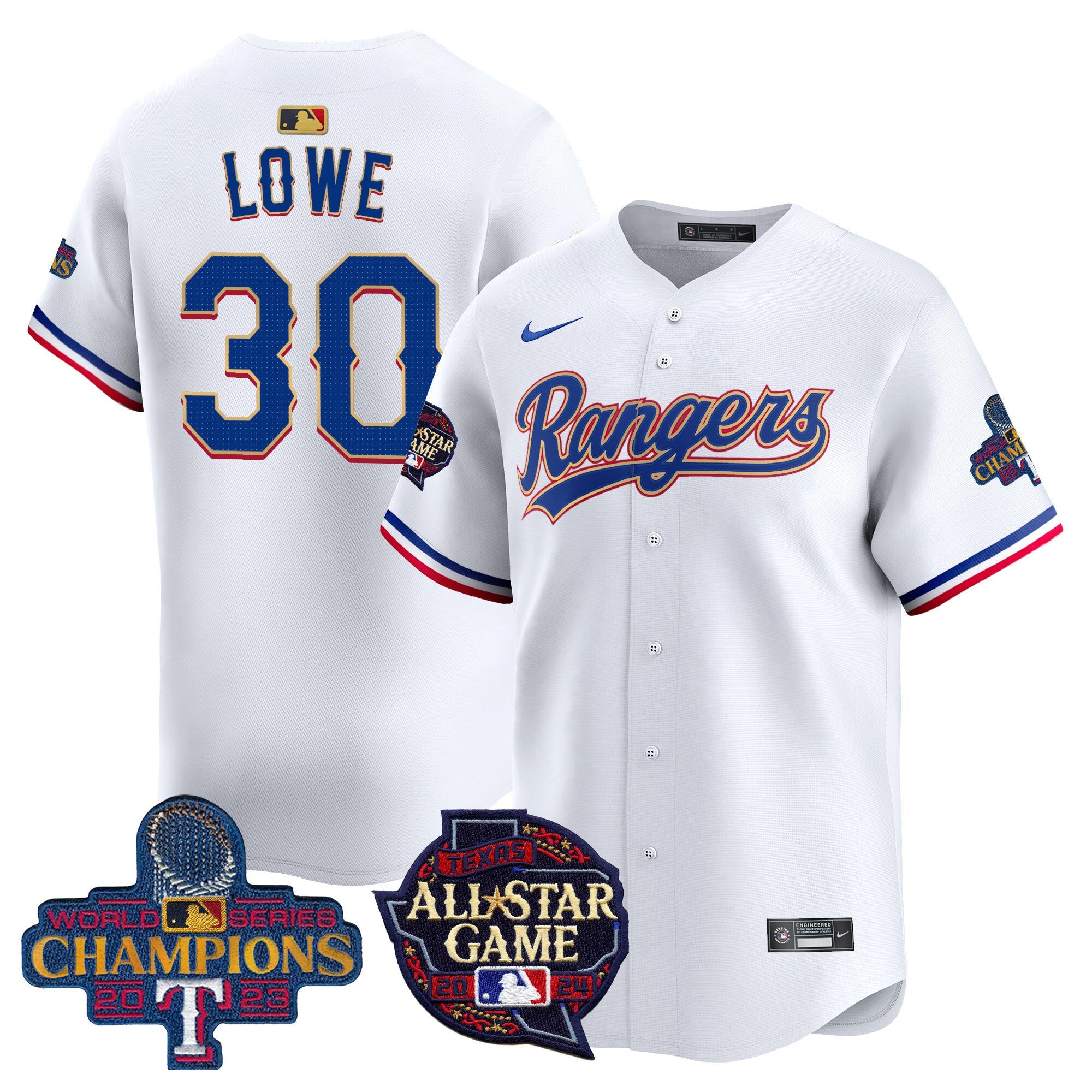 Men’s Texas 2024 All Star Game Patch Vapor Premier Limited Jersey