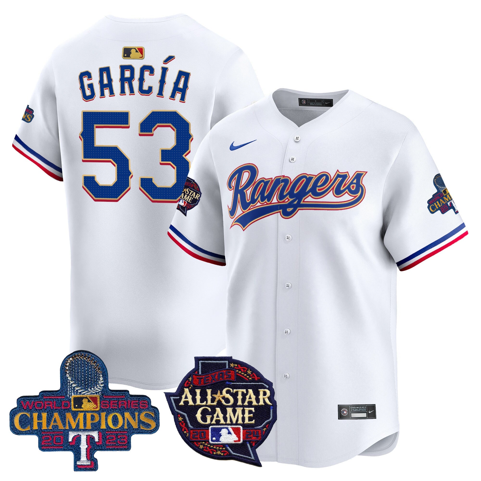 Men’s Texas 2024 All Star Game Patch Vapor Premier Limited Jersey