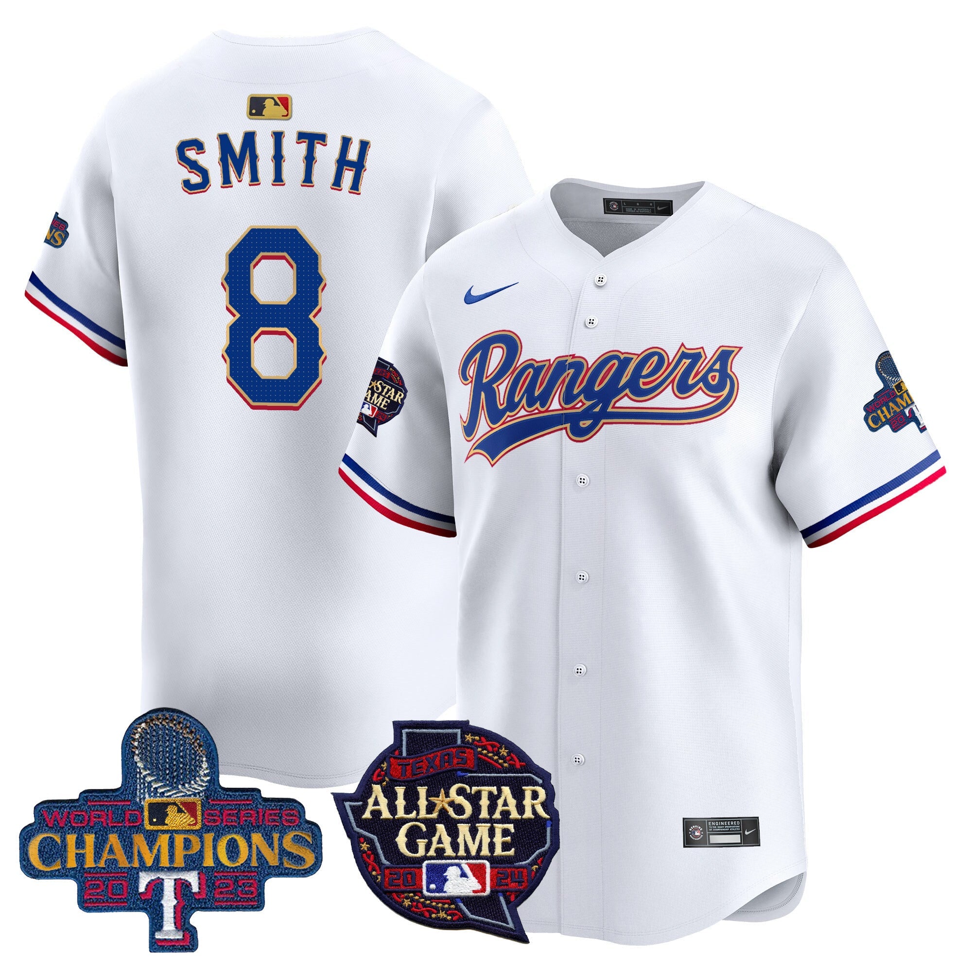 Men’s Texas 2024 All Star Game Patch Vapor Premier Limited Jersey