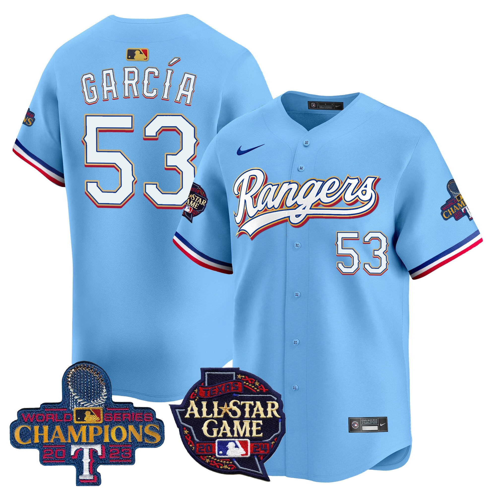 Men’s Texas 2024 All Star Game Patch Vapor Premier Limited Jersey
