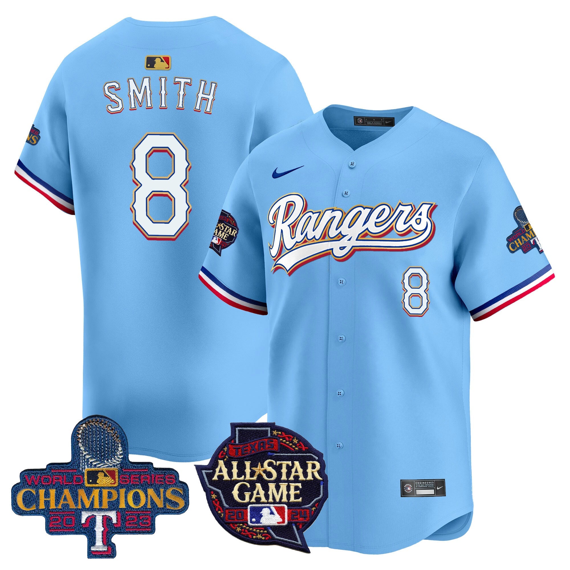 Men’s Texas 2024 All Star Game Patch Vapor Premier Limited Jersey