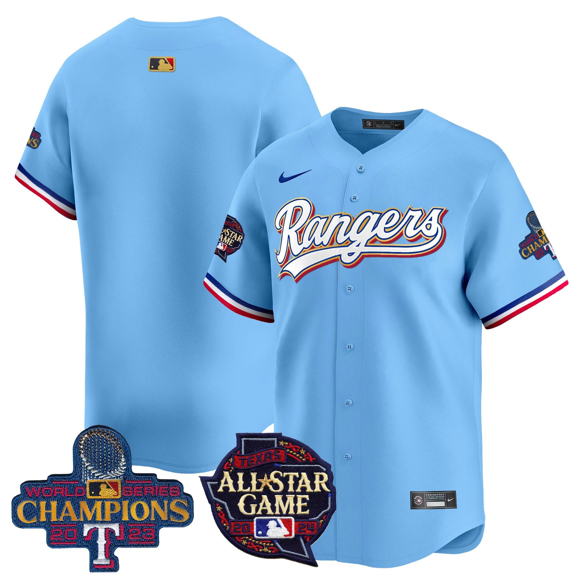 Men’s Texas 2024 All Star Game Patch Vapor Premier Limited Jersey