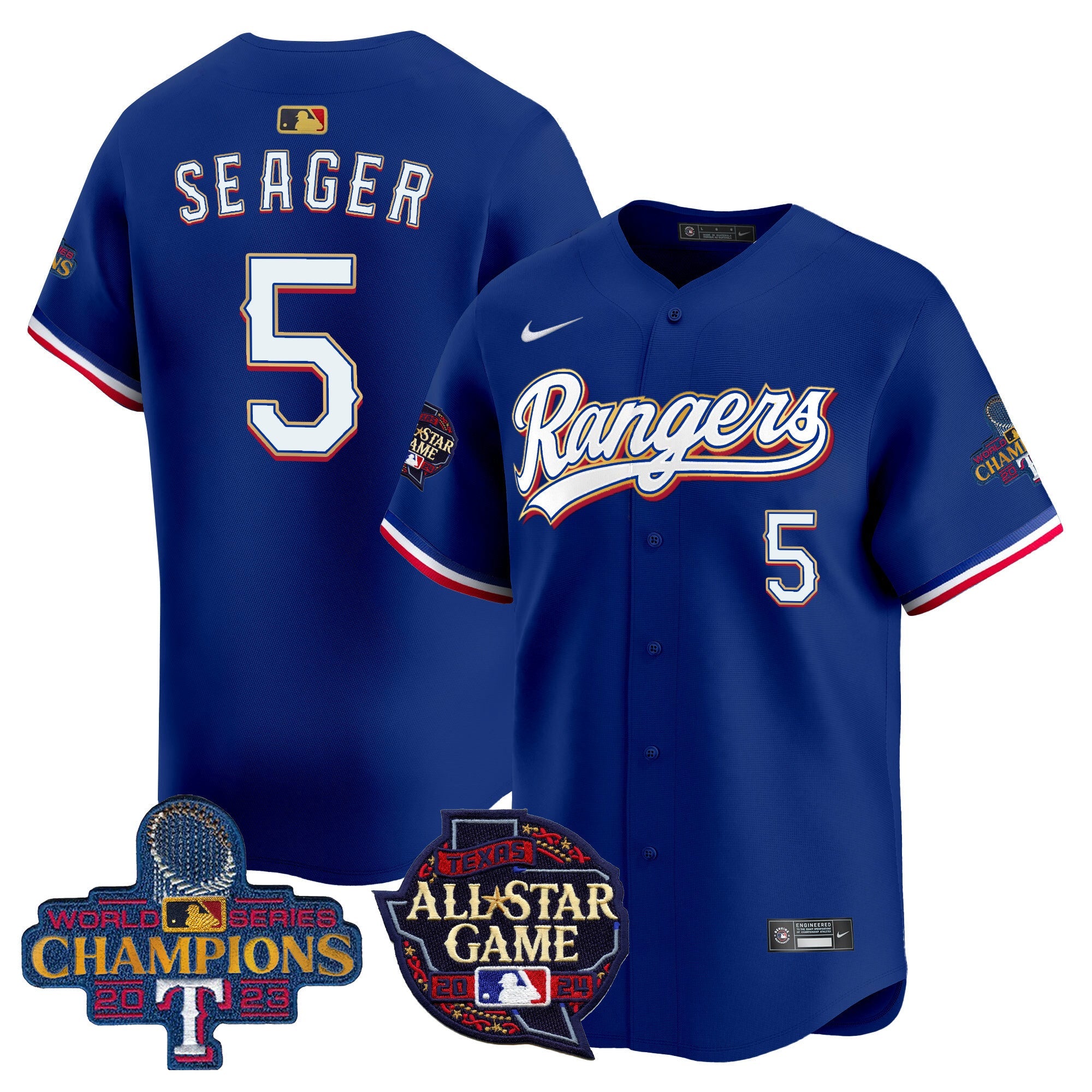 Men’s Texas 2024 All Star Game Patch Vapor Premier Limited Jersey