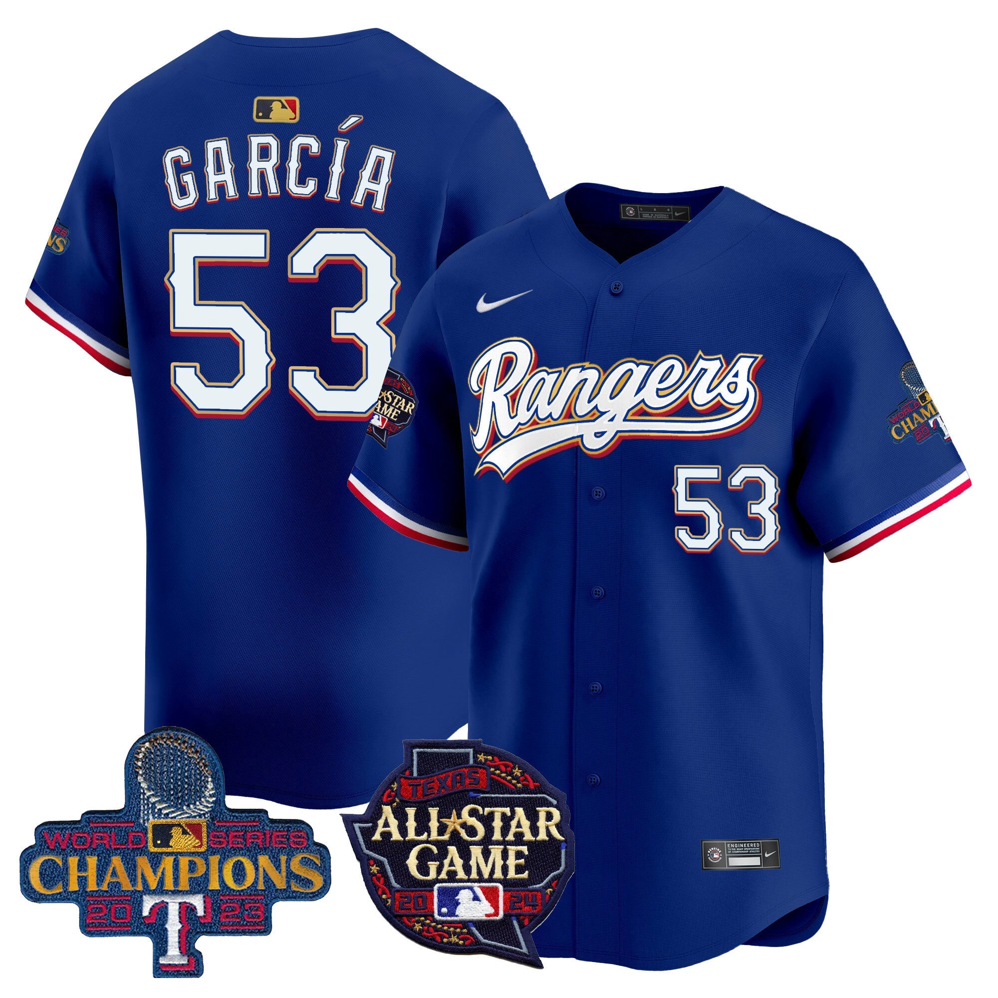 Men’s Texas 2024 All Star Game Patch Vapor Premier Limited Jersey