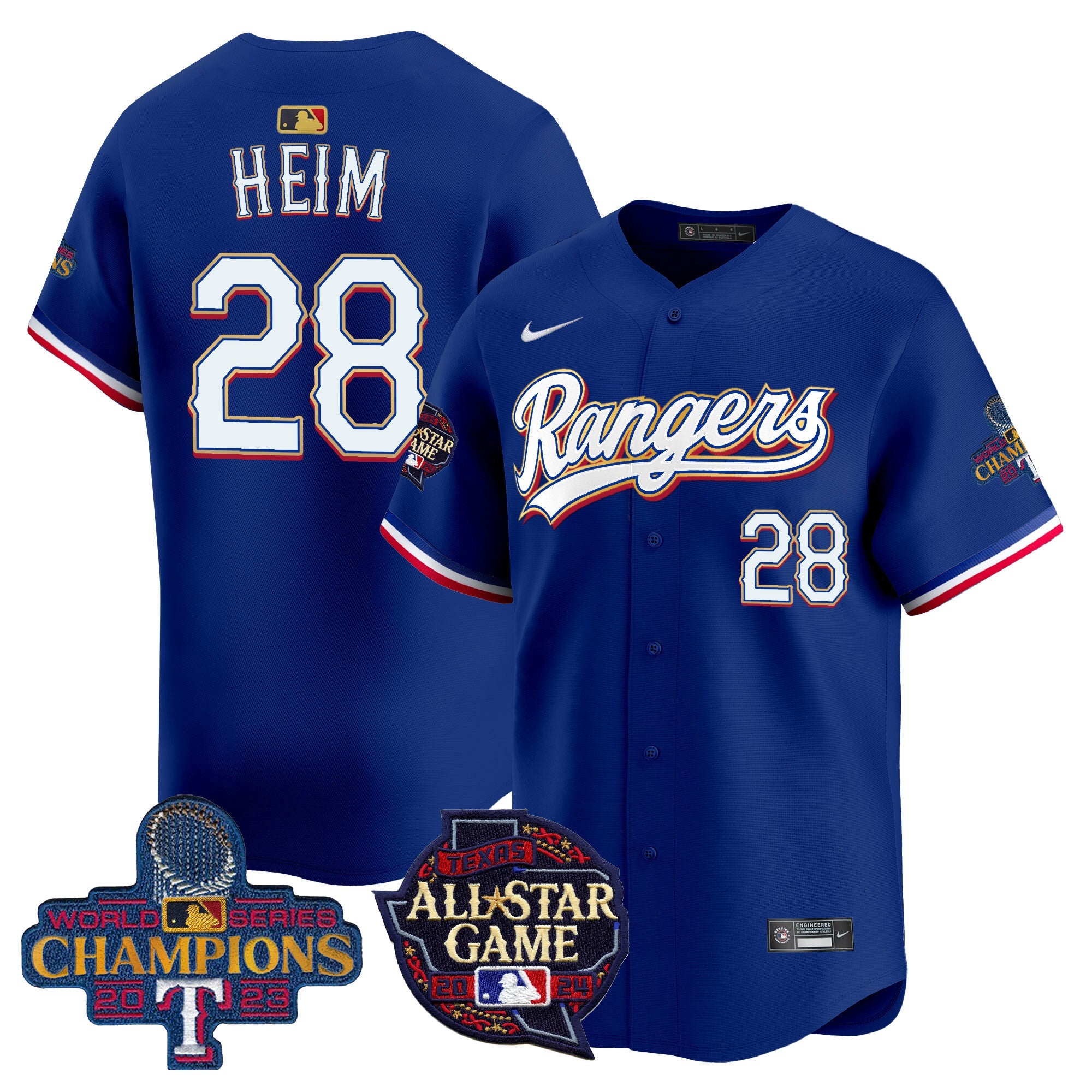 Men’s Texas 2024 All Star Game Patch Vapor Premier Limited Jersey