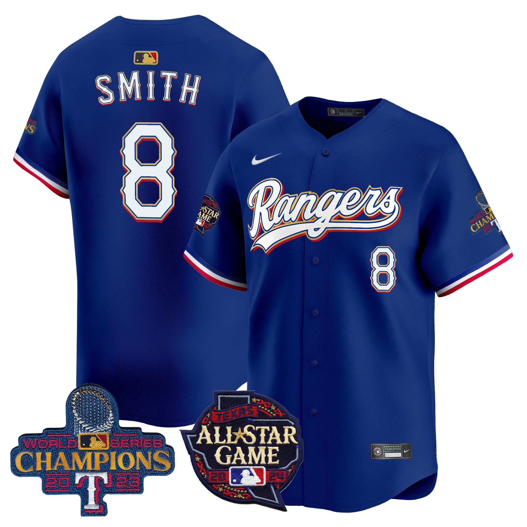 Men’s Texas 2024 All Star Game Patch Vapor Premier Limited Jersey