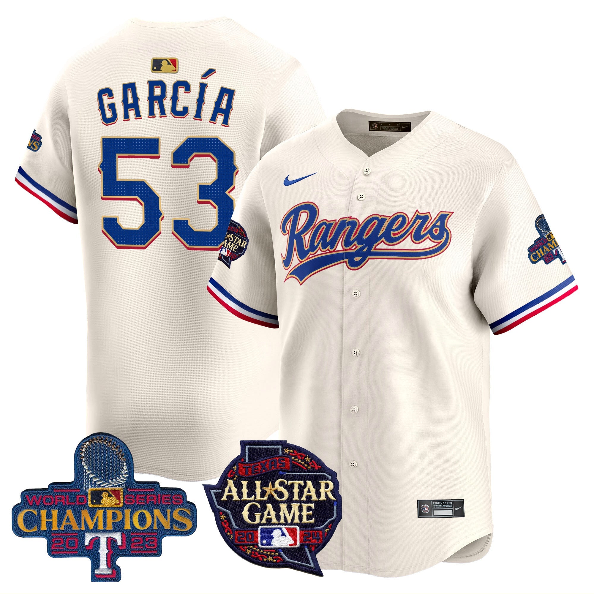 Men’s Texas 2024 All Star Game Patch Vapor Premier Limited Jersey