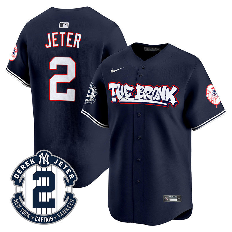 Men’s New York The Bronx Graffiti Vapor Premier Limited Jersey V2