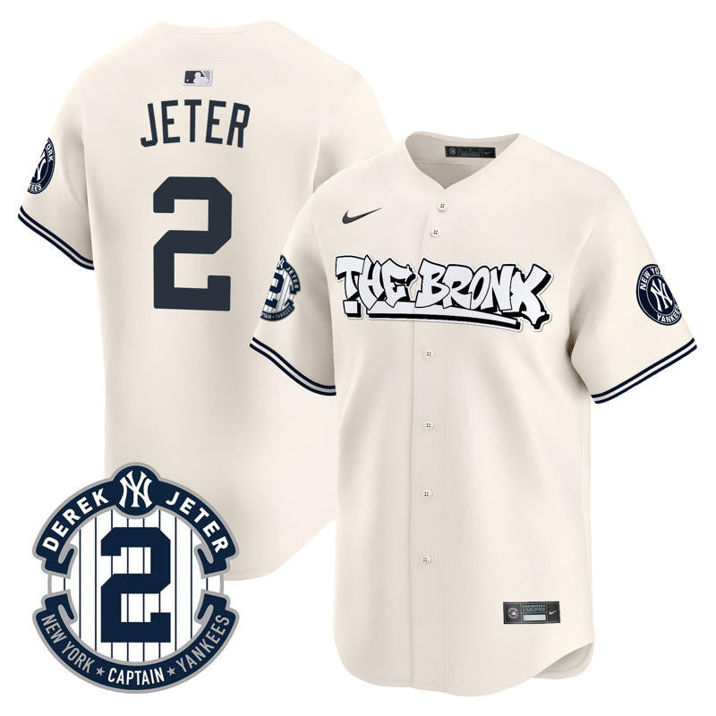Men’s New York The Bronx Graffiti Vapor Premier Limited Jersey