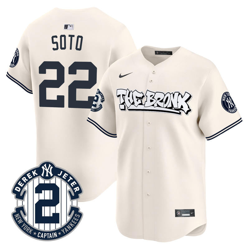 Men’s New York The Bronx Graffiti Vapor Premier Limited Jersey
