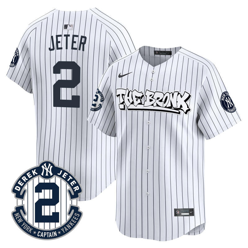 Men’s New York The Bronx Graffiti Vapor Premier Limited Jersey