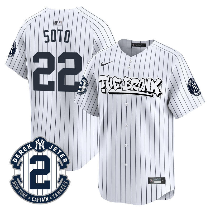 Men’s New York The Bronx Graffiti Vapor Premier Limited Jersey