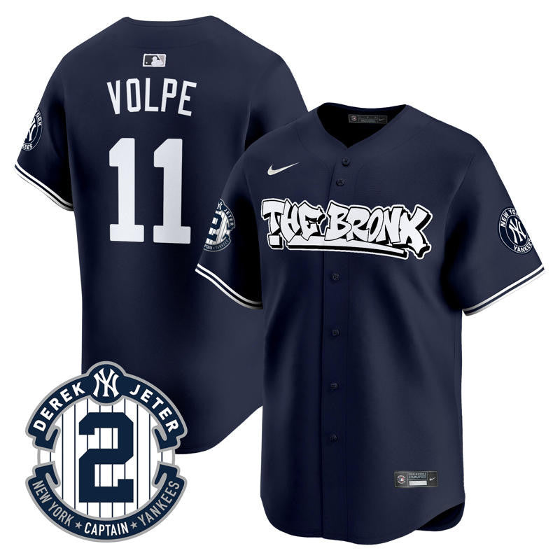 Men’s New York The Bronx Graffiti Vapor Premier Limited Jersey