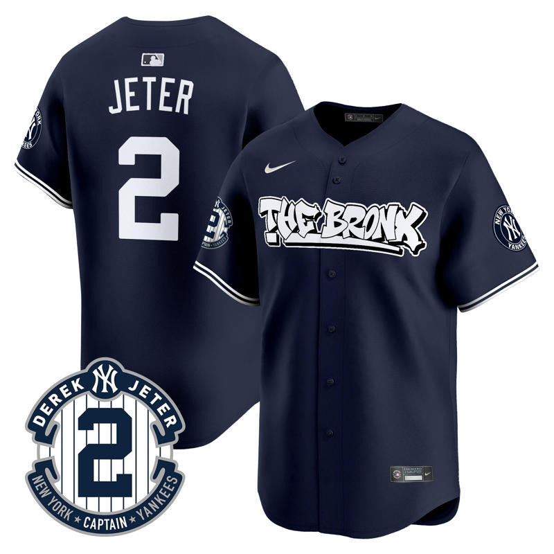 Men’s New York The Bronx Graffiti Vapor Premier Limited Jersey