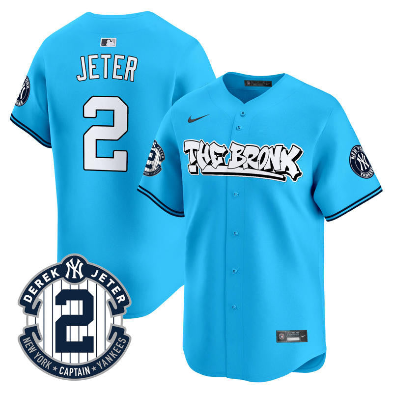 Men’s New York The Bronx Graffiti Vapor Premier Limited Jersey