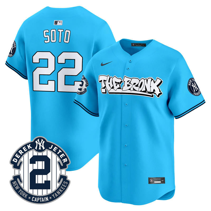 Men’s New York The Bronx Graffiti Vapor Premier Limited Jersey
