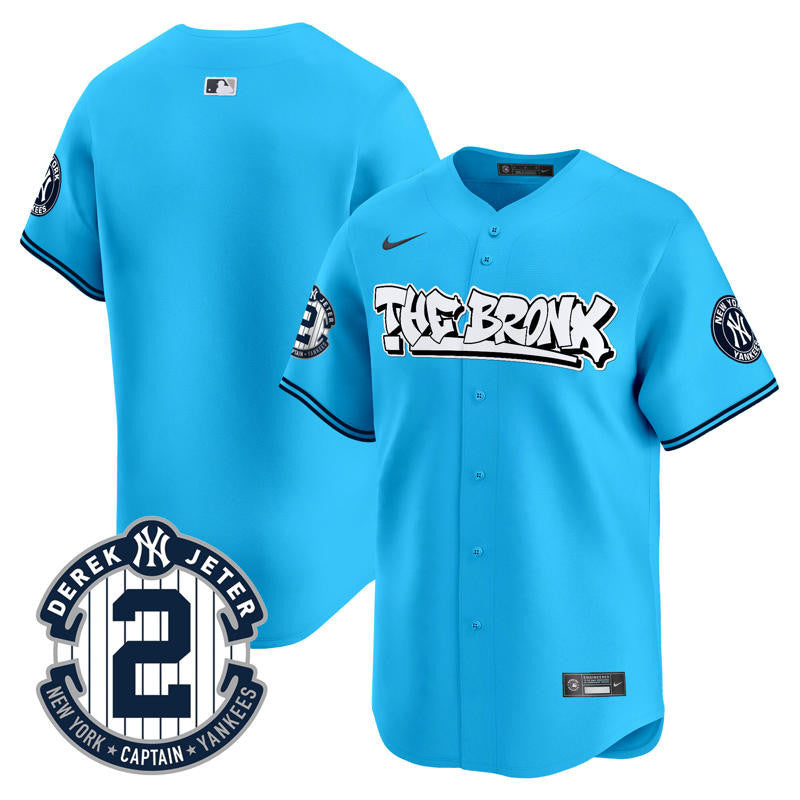 Men’s New York The Bronx Graffiti Vapor Premier Limited Jersey