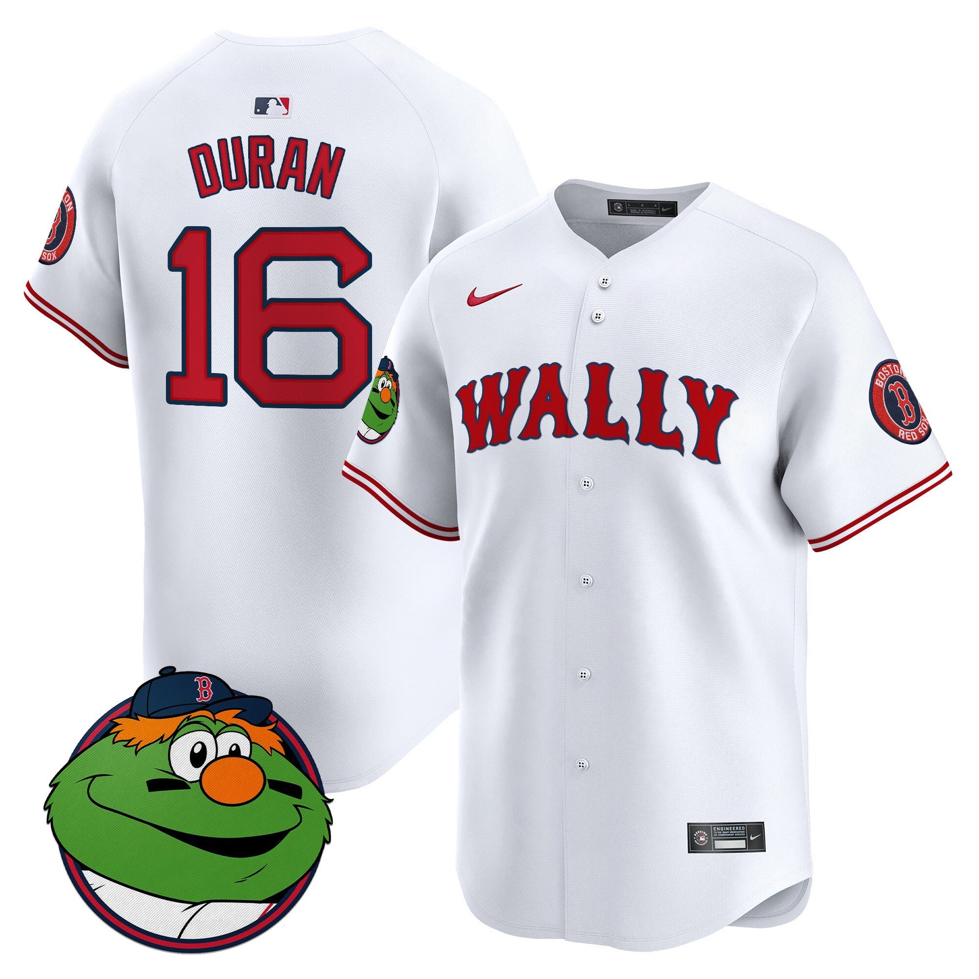 Men’s Boston Wally Vapor Premier Limited Jersey