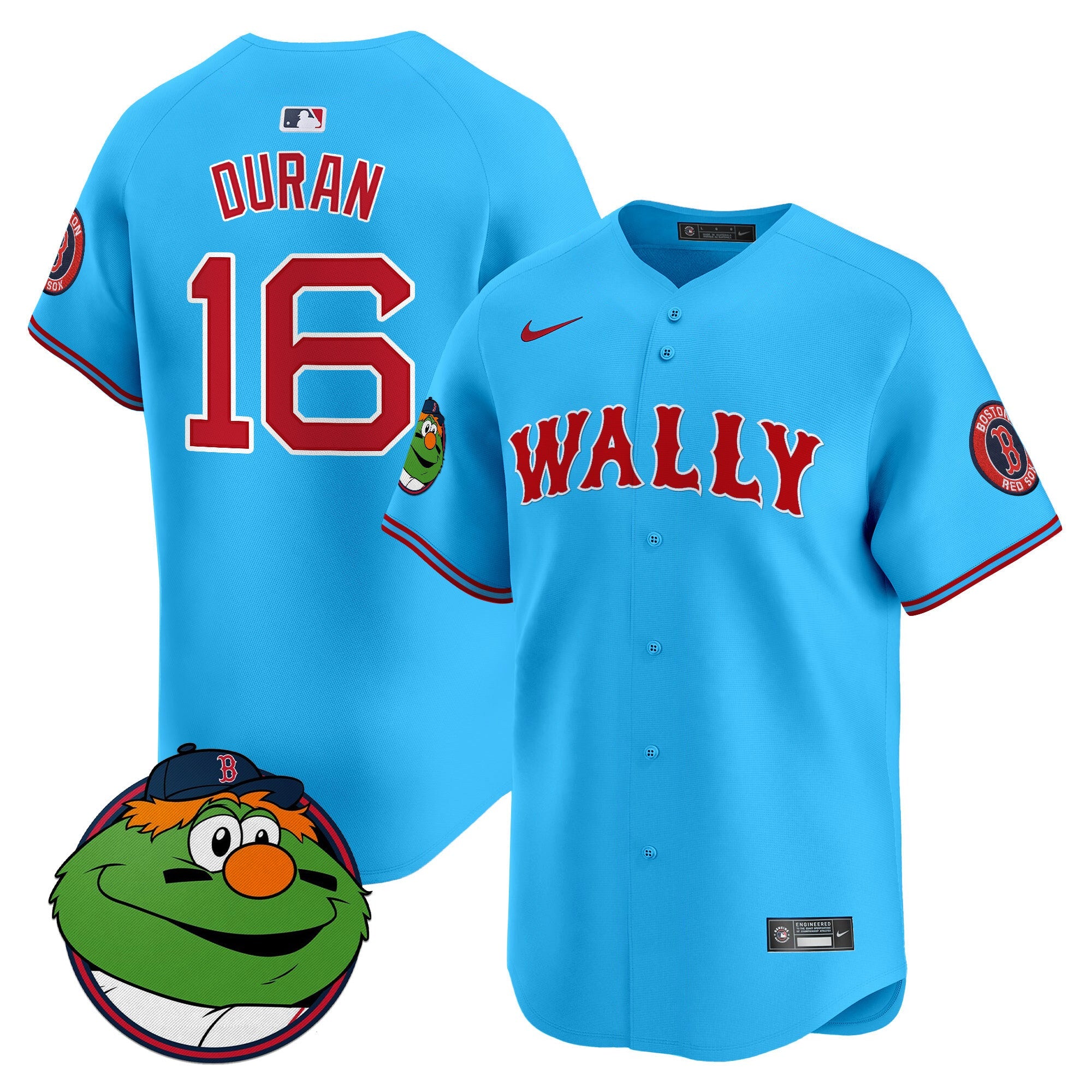 Men’s Boston Wally Vapor Premier Limited Jersey