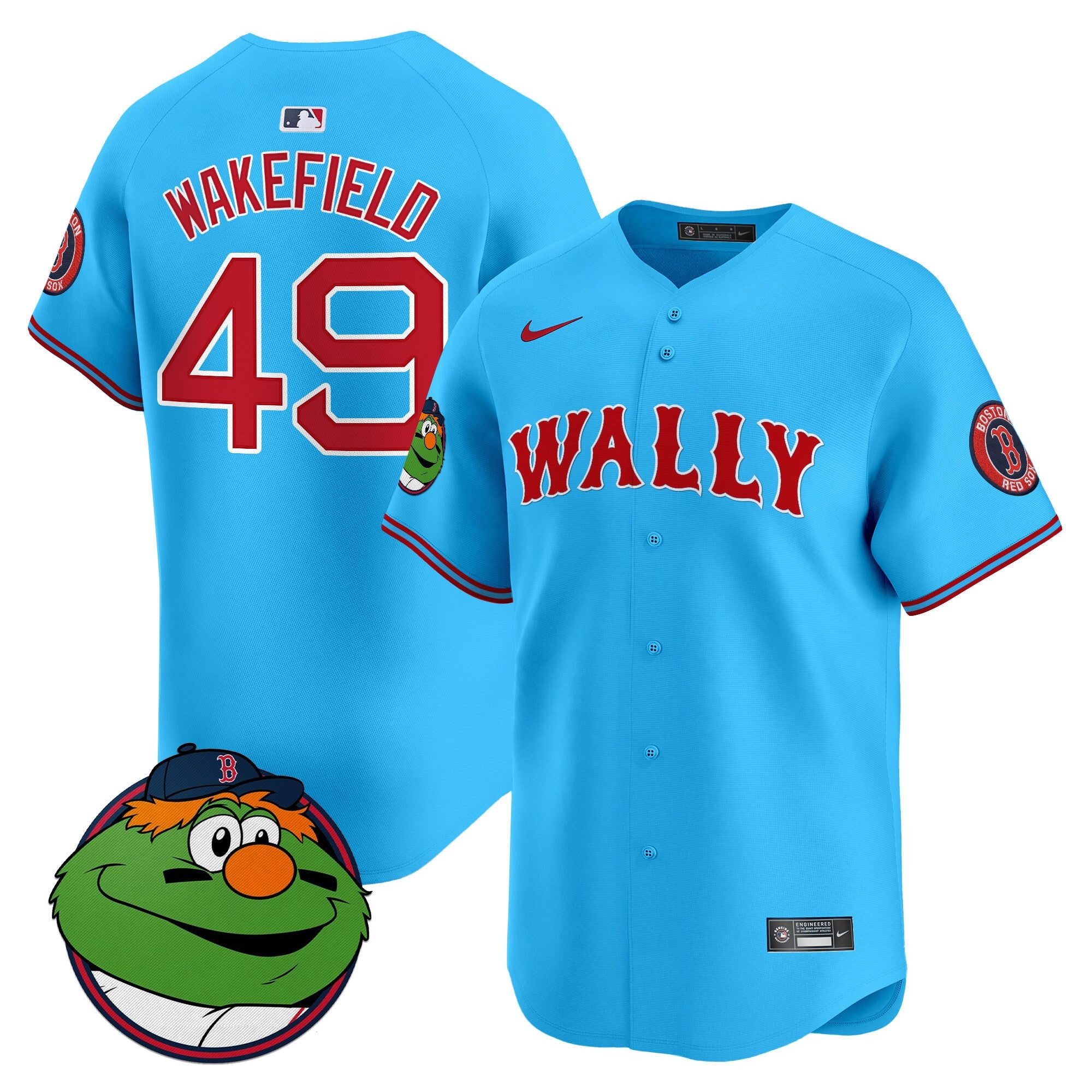 Men’s Boston Wally Vapor Premier Limited Jersey