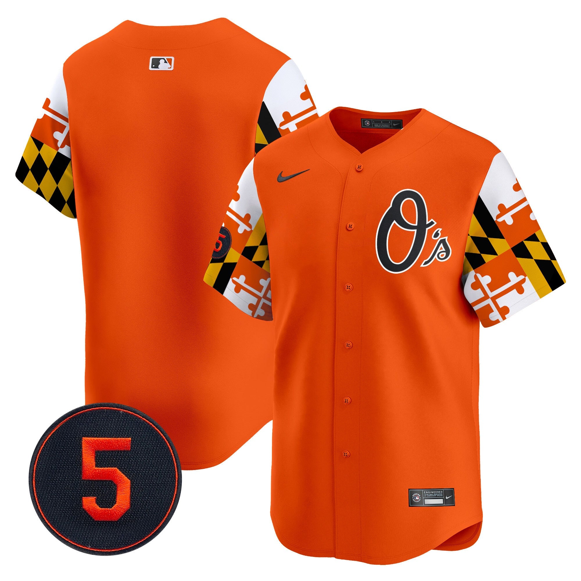 Men’s Baltimore Robinson Patch Vapor Premier Limited Jersey V5