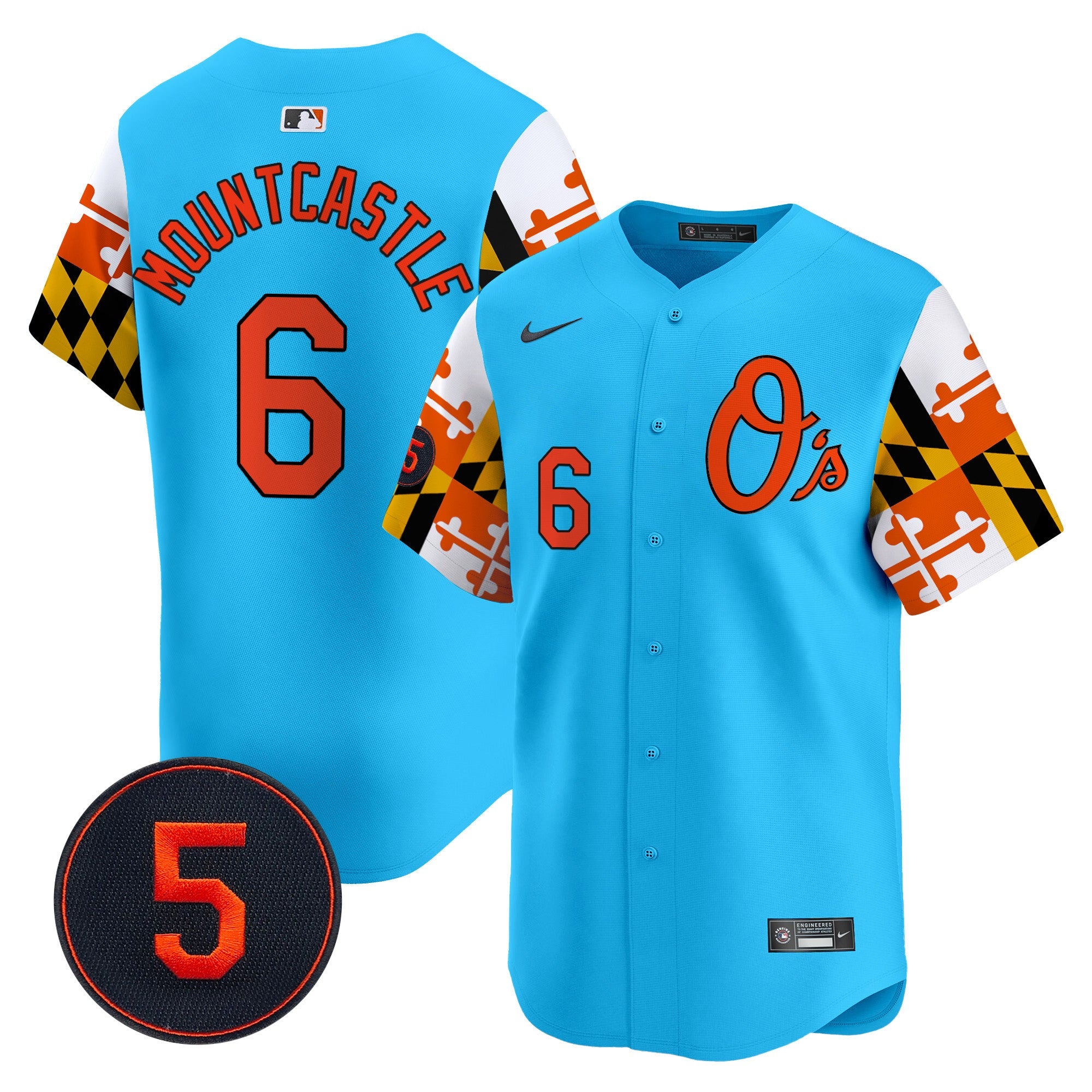 Men’s Baltimore Robinson Patch Vapor Premier Limited Jersey V5