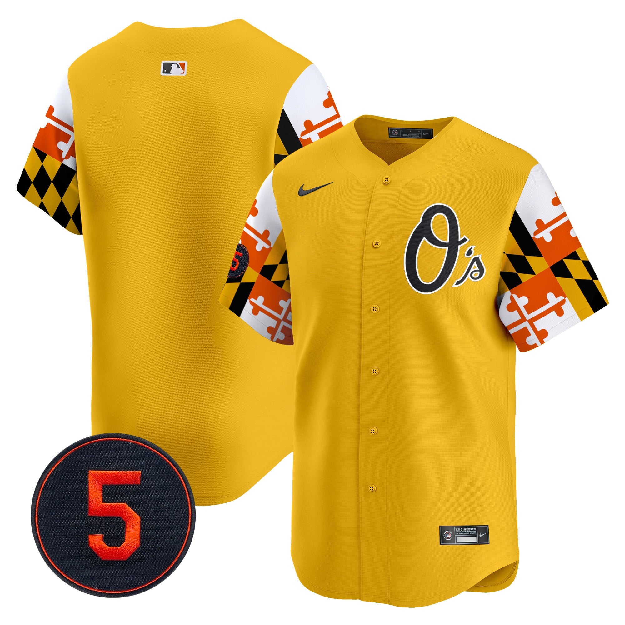 Men’s Baltimore Robinson Patch Vapor Premier Limited Jersey V5