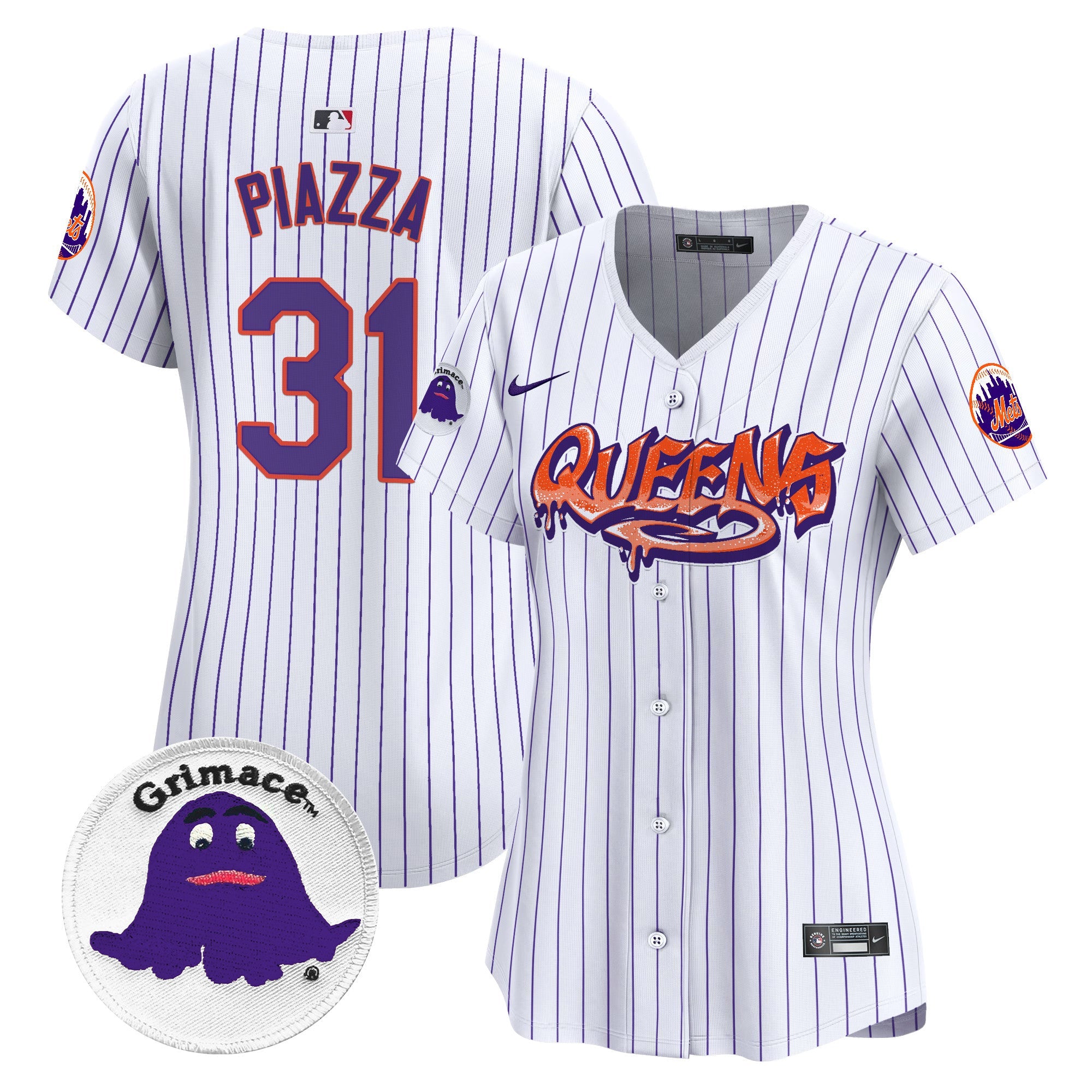 Women’s Queens Graffiti Vapor Premier Limited Jersey