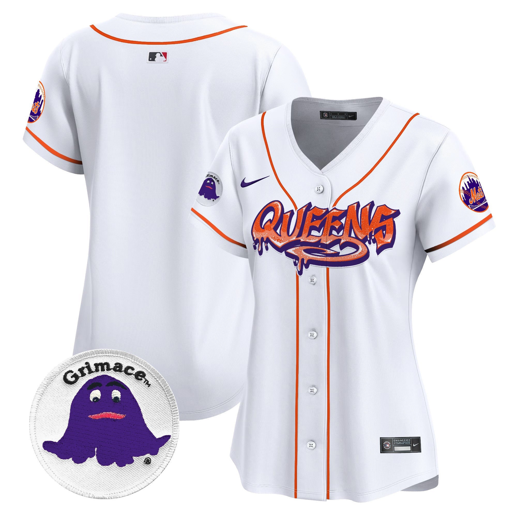 Women’s Queens Graffiti Vapor Premier Limited Jersey