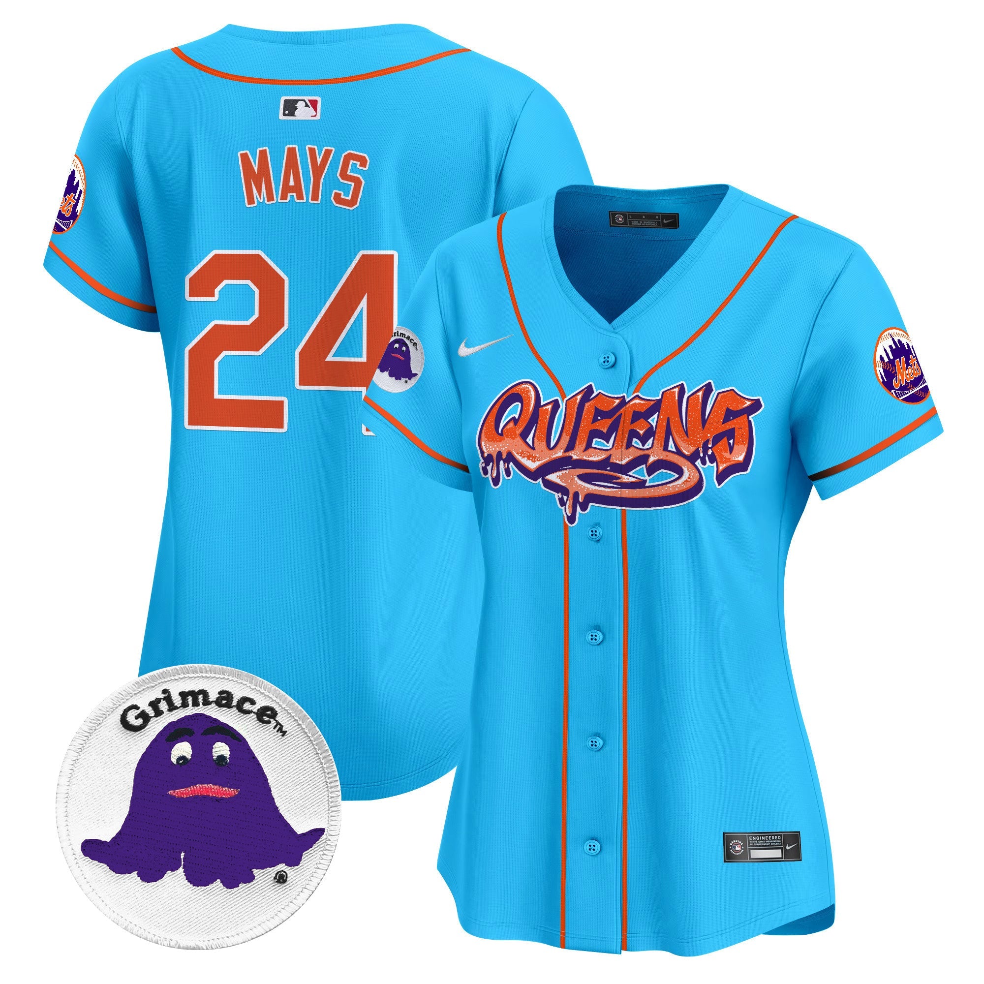 Women’s Queens Graffiti Vapor Premier Limited Jersey