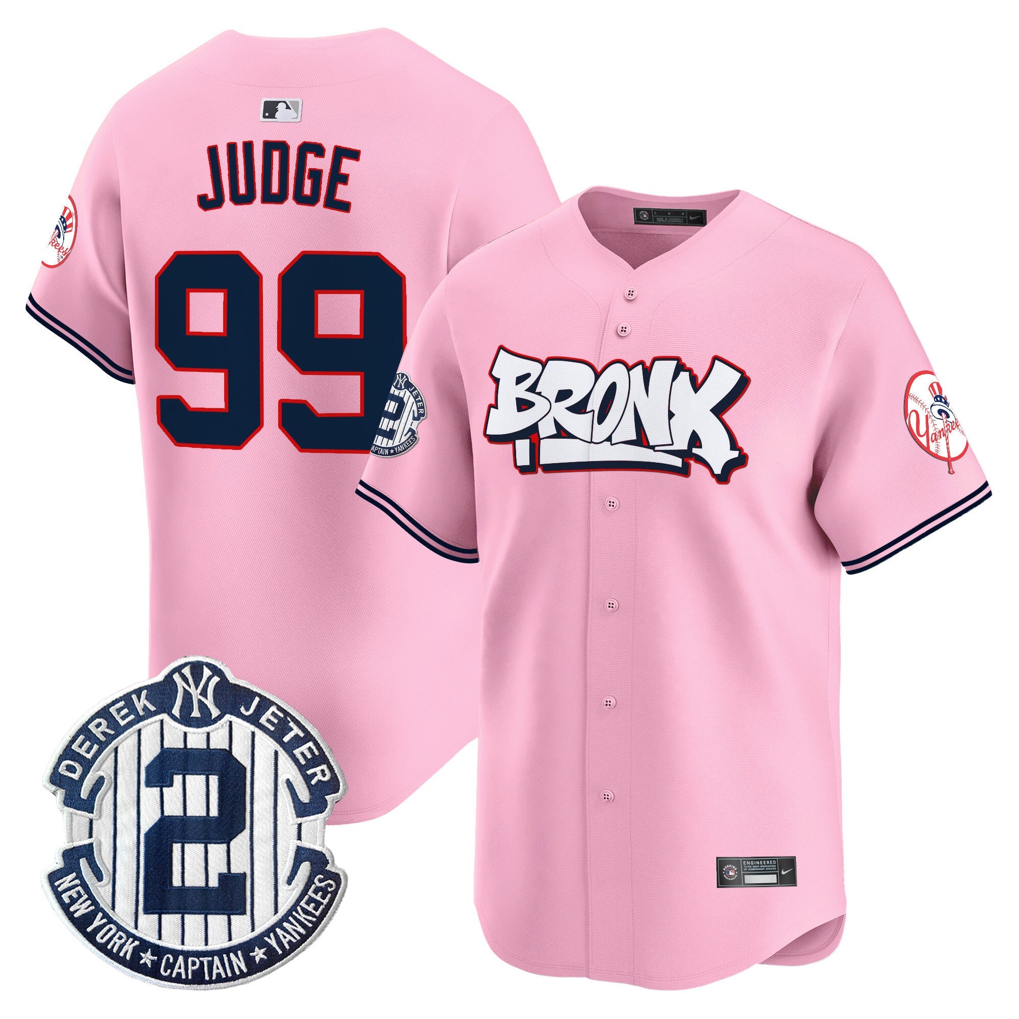 Unisex New York The Bronx Graffiti Vapor Premier Limited Jersey V4