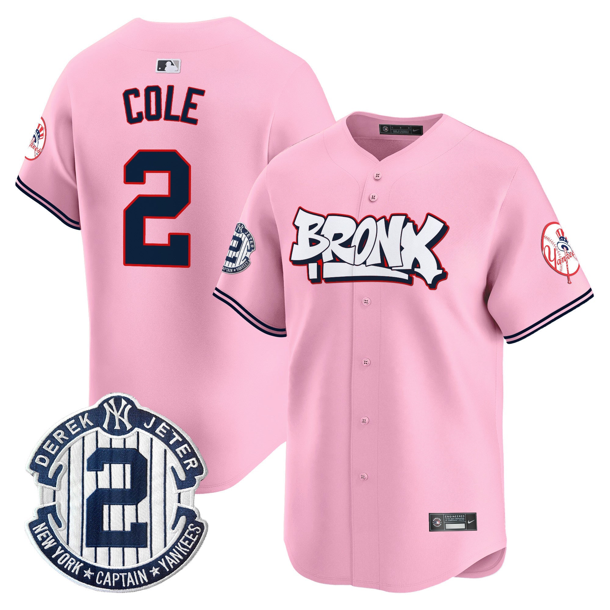 Unisex New York The Bronx Graffiti Vapor Premier Limited Jersey V4