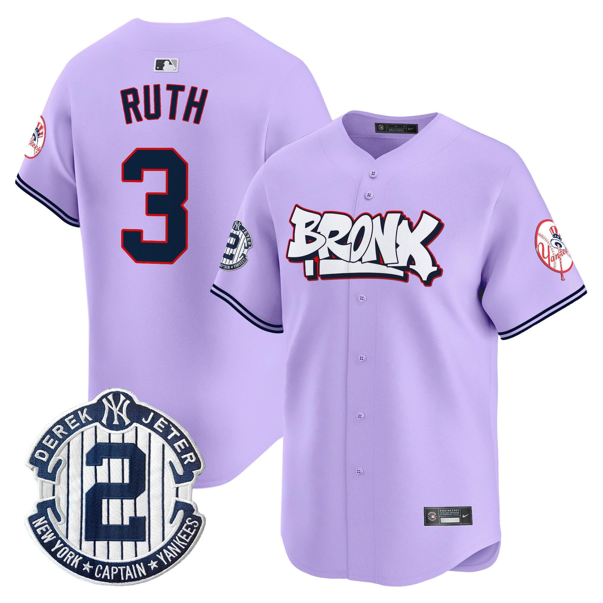 Unisex New York The Bronx Graffiti Vapor Premier Limited Jersey V4