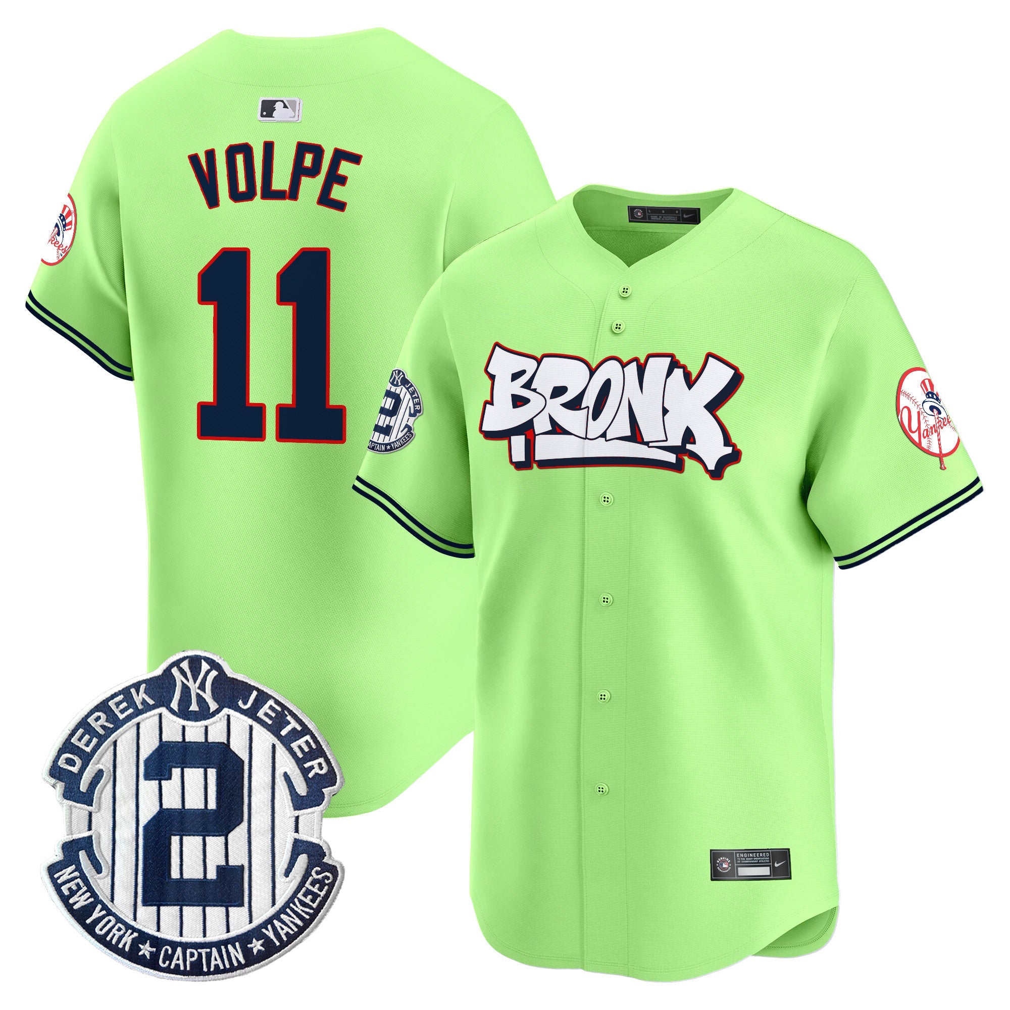 Unisex New York The Bronx Graffiti Vapor Premier Limited Jersey V4