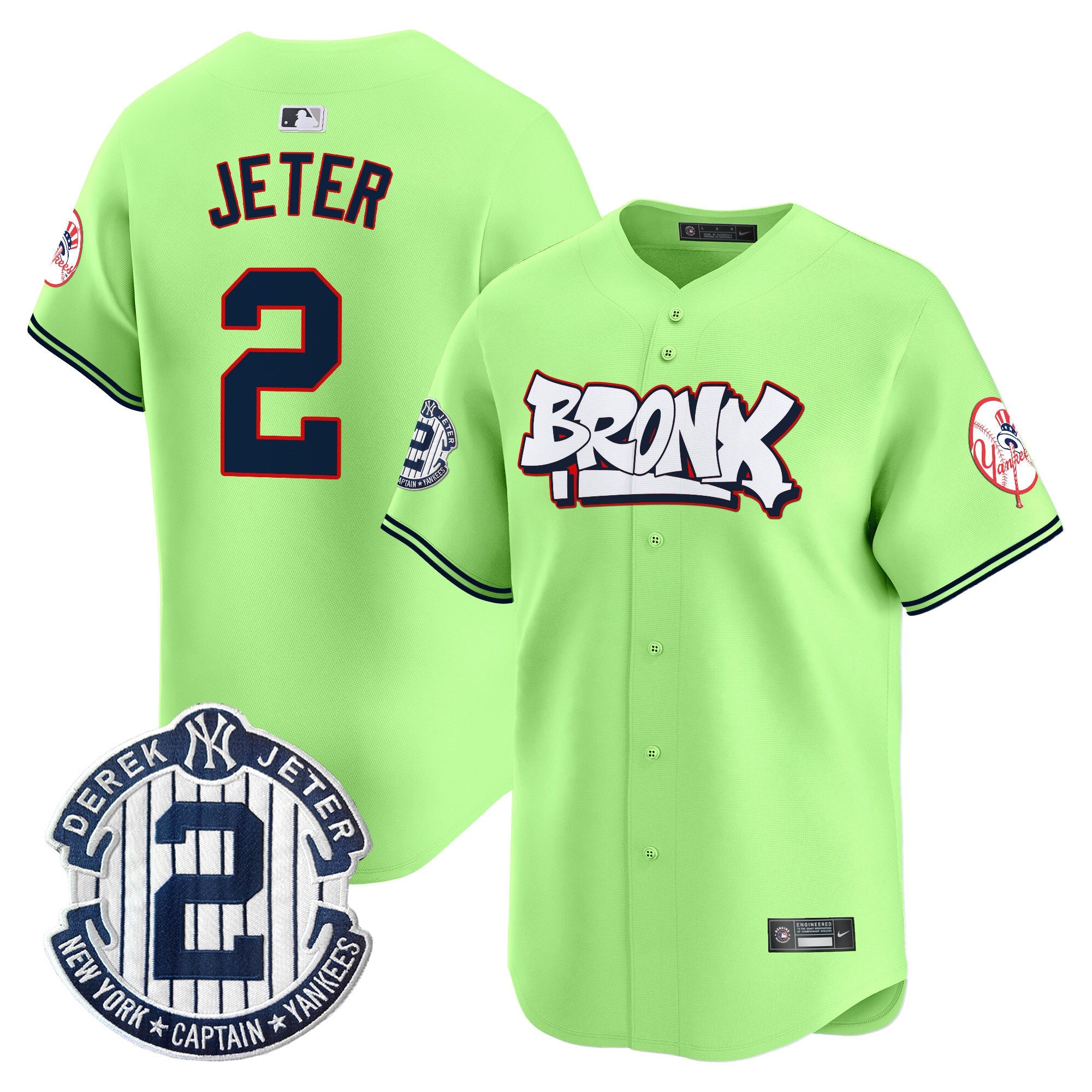 Unisex New York The Bronx Graffiti Vapor Premier Limited Jersey V4