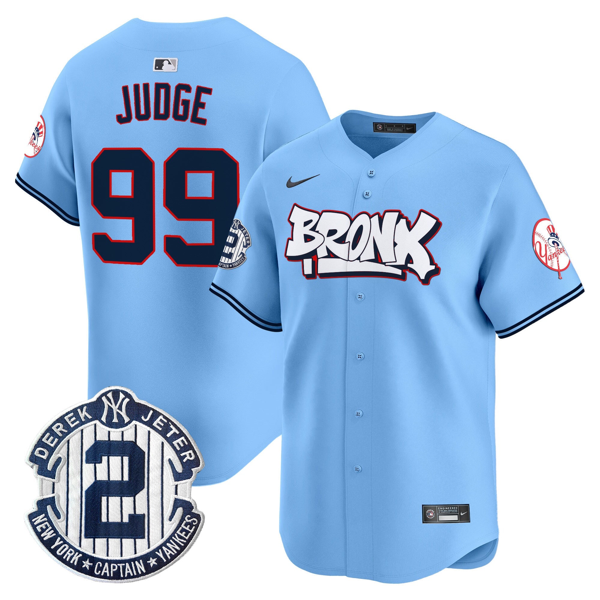 Unisex New York The Bronx Graffiti Vapor Premier Limited Jersey V4