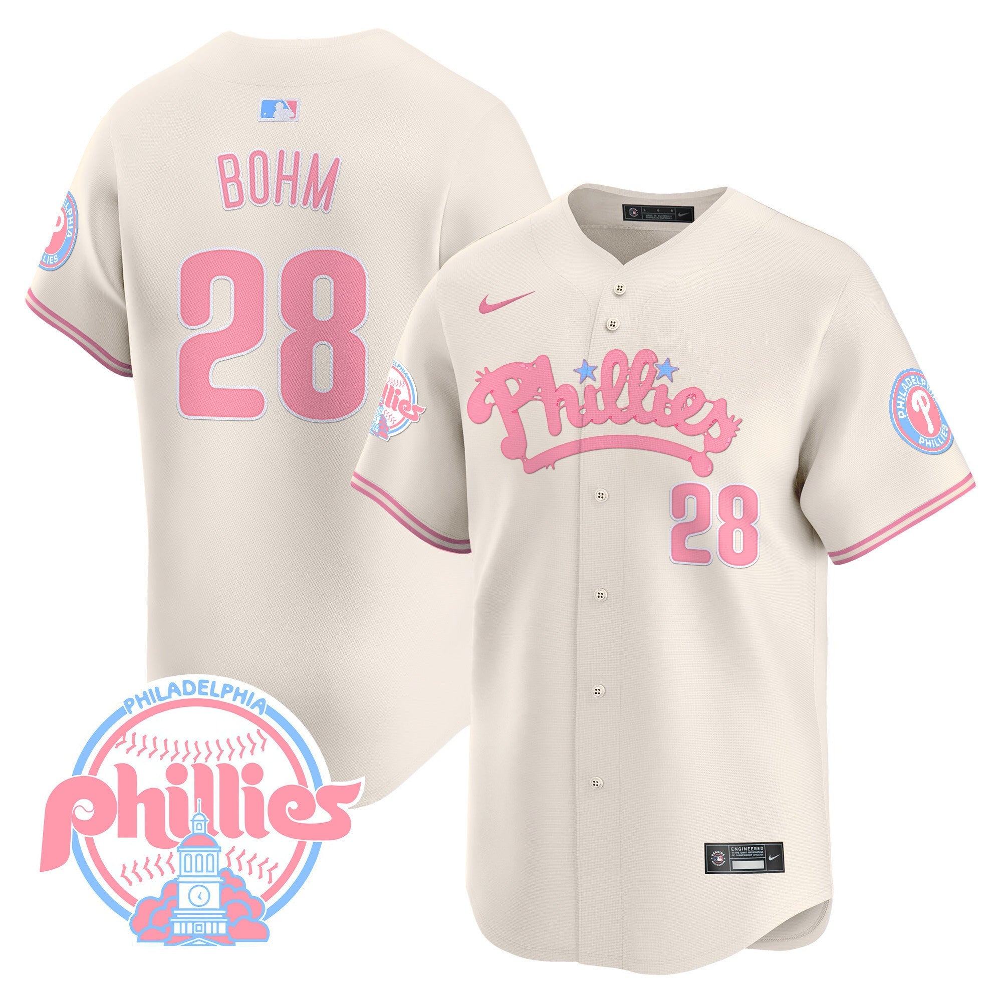 Men’s Bubblegum Pink Vapor Premier Limited Jersey