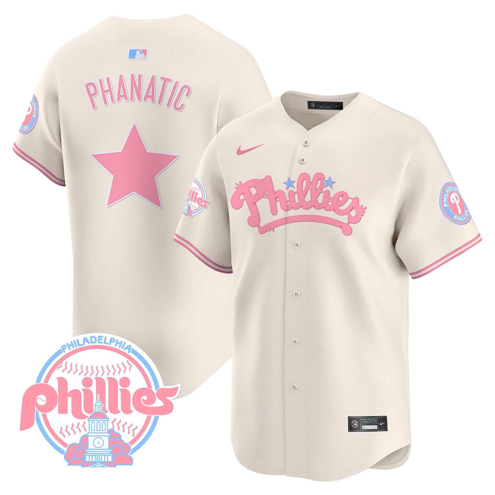 Men’s Bubblegum Pink Vapor Premier Limited Jersey